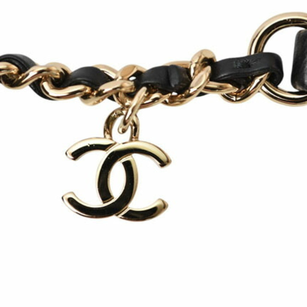 Chanel Black Leather Shoulder Bag