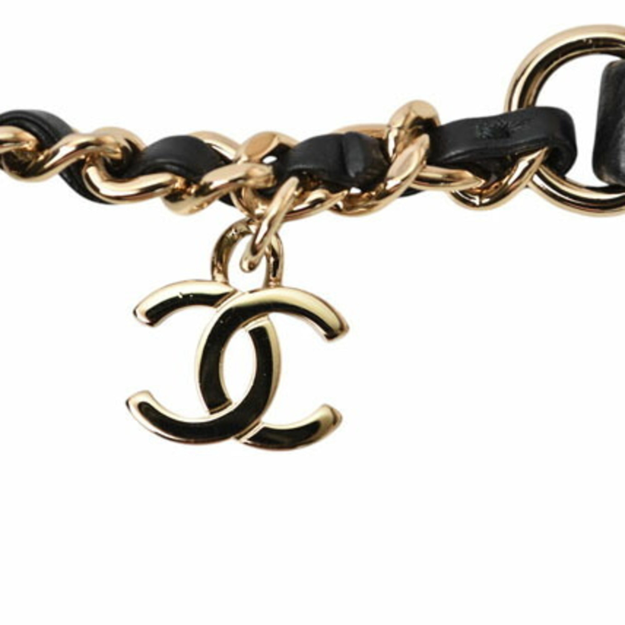Chanel Black Leather Shoulder Bag