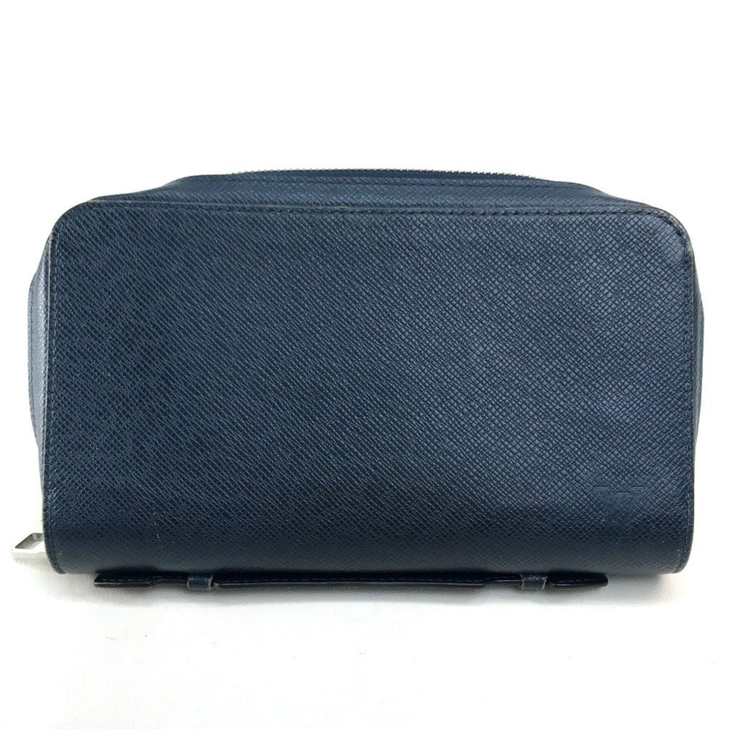 Louis Vuitton Taiga Blue Ocean Taiga Leather Long Wallet