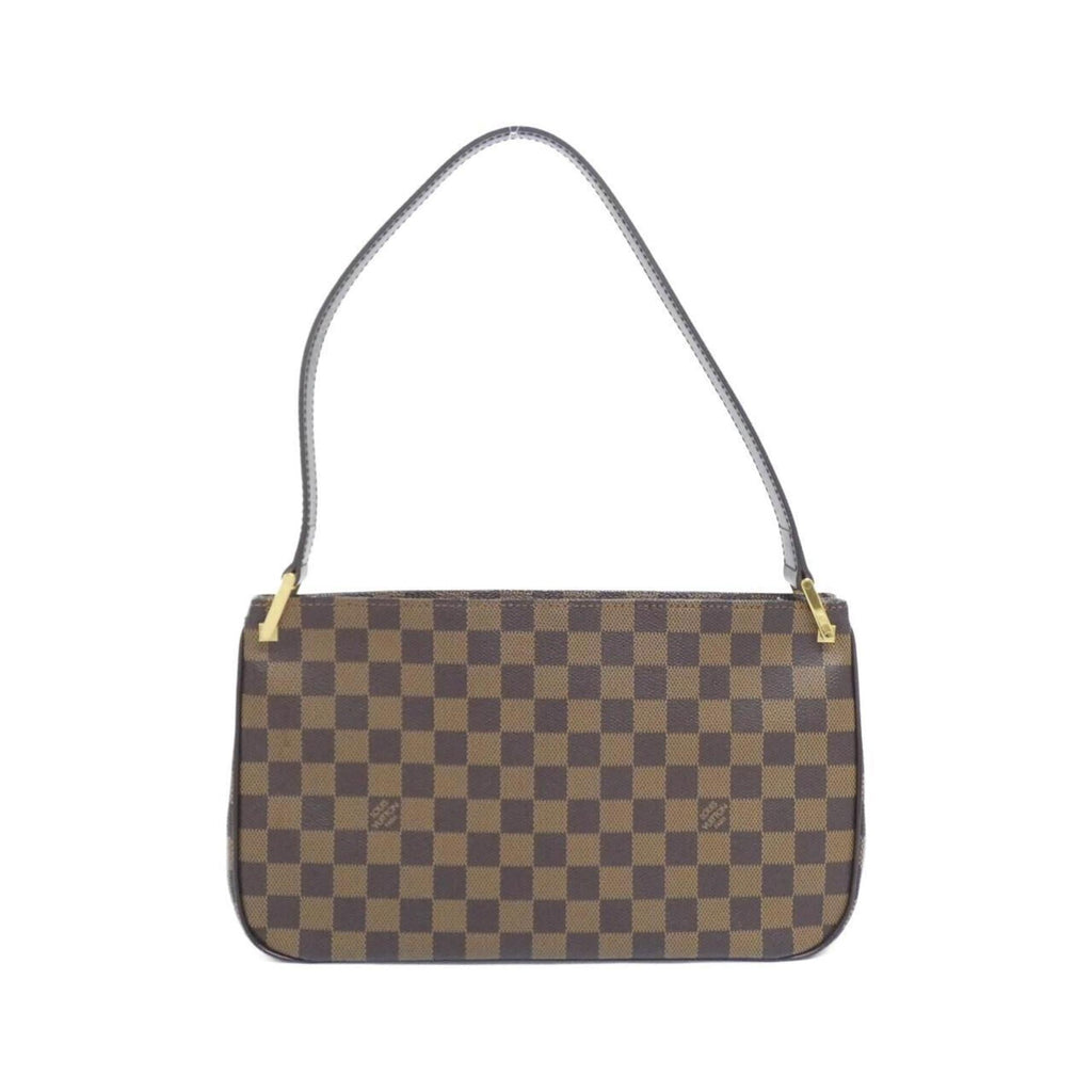 Louis Vuitton Brown Coated Canvas Shoulder Bag