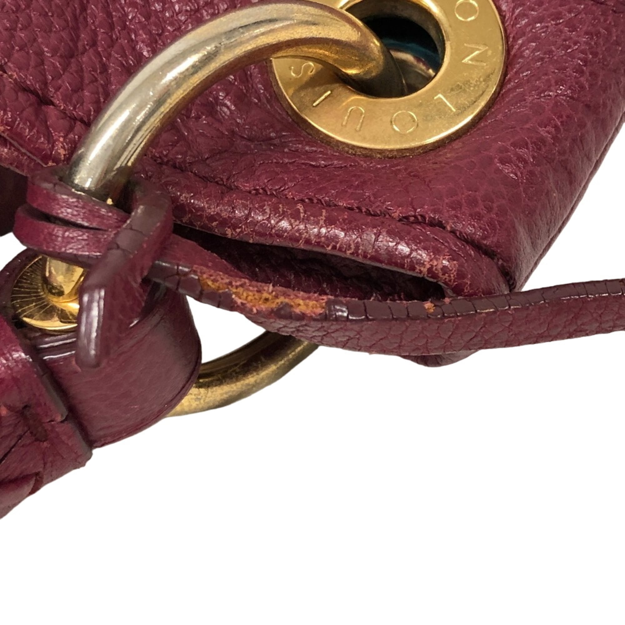 Louis Vuitton Monogram Empreinte Purple Leather Handbag