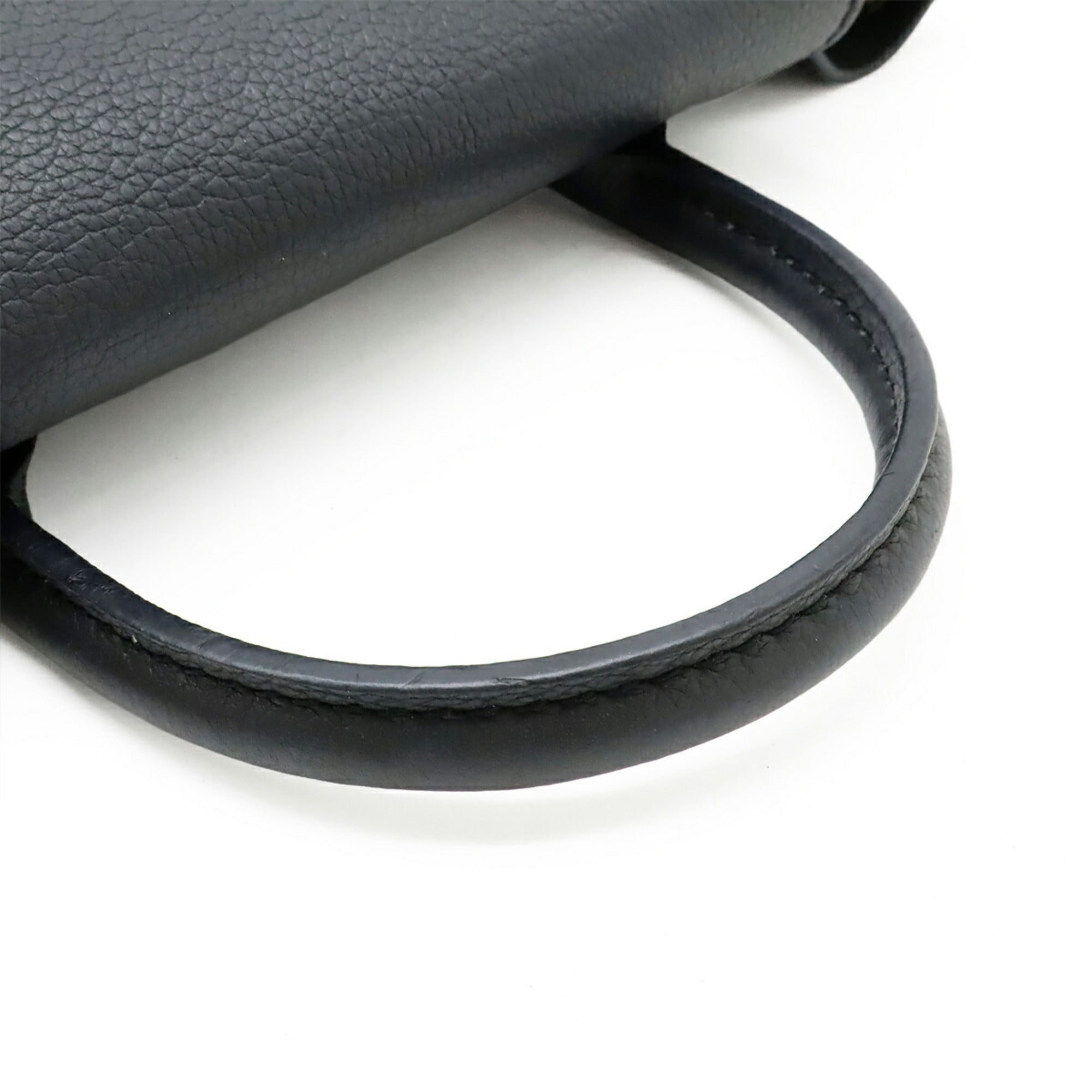 Louis Vuitton Noir Leather Backpack