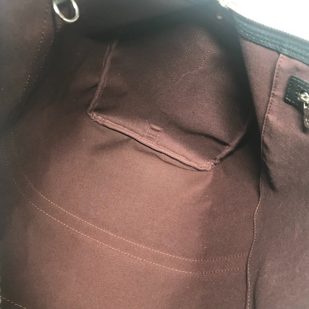 Louis Vuitton Monogram Macassar Black Brown Galle Monogram Monogram Boston Bag Shoulder Bag