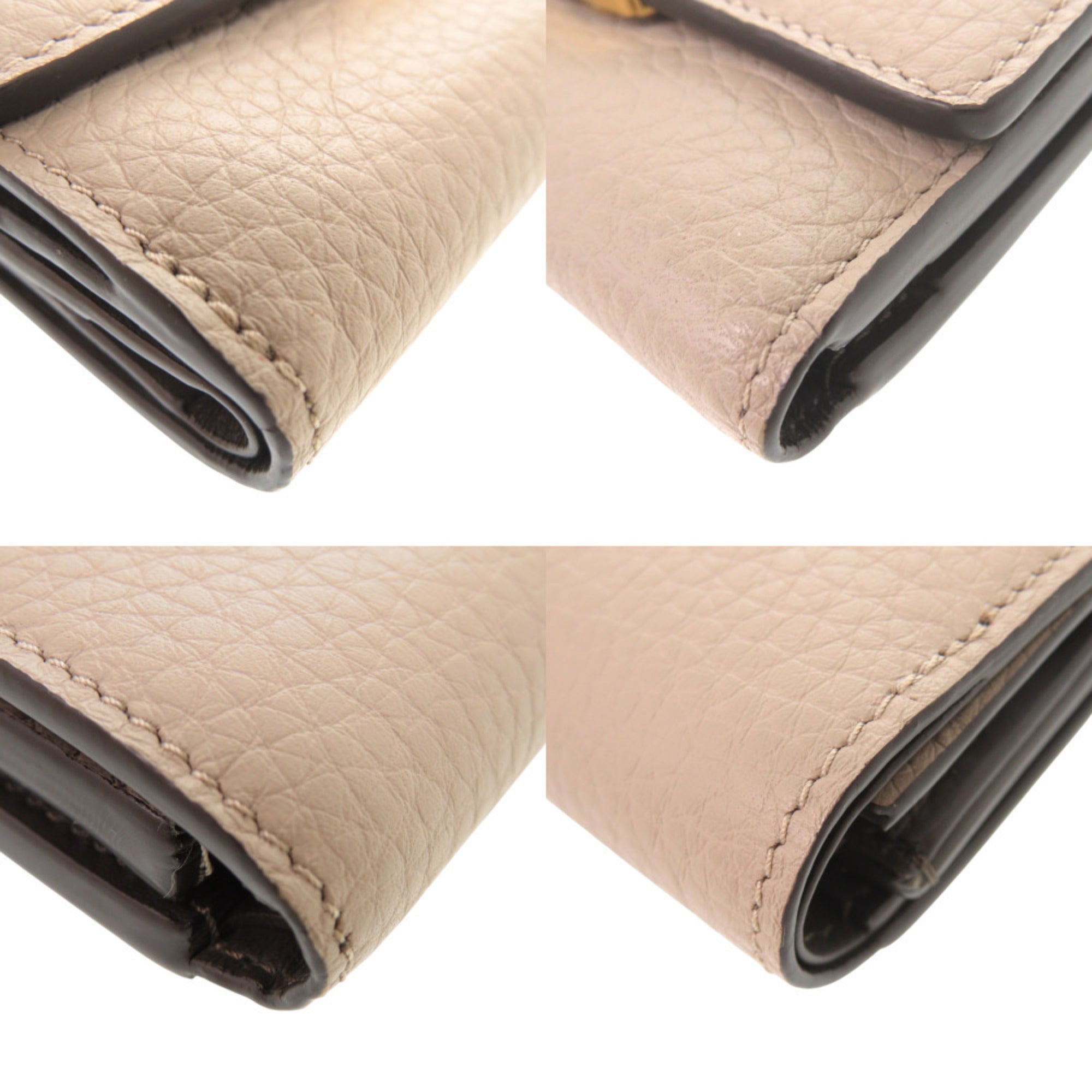Louis Vuitton Galle Leather Wallet (Tri-Fold)