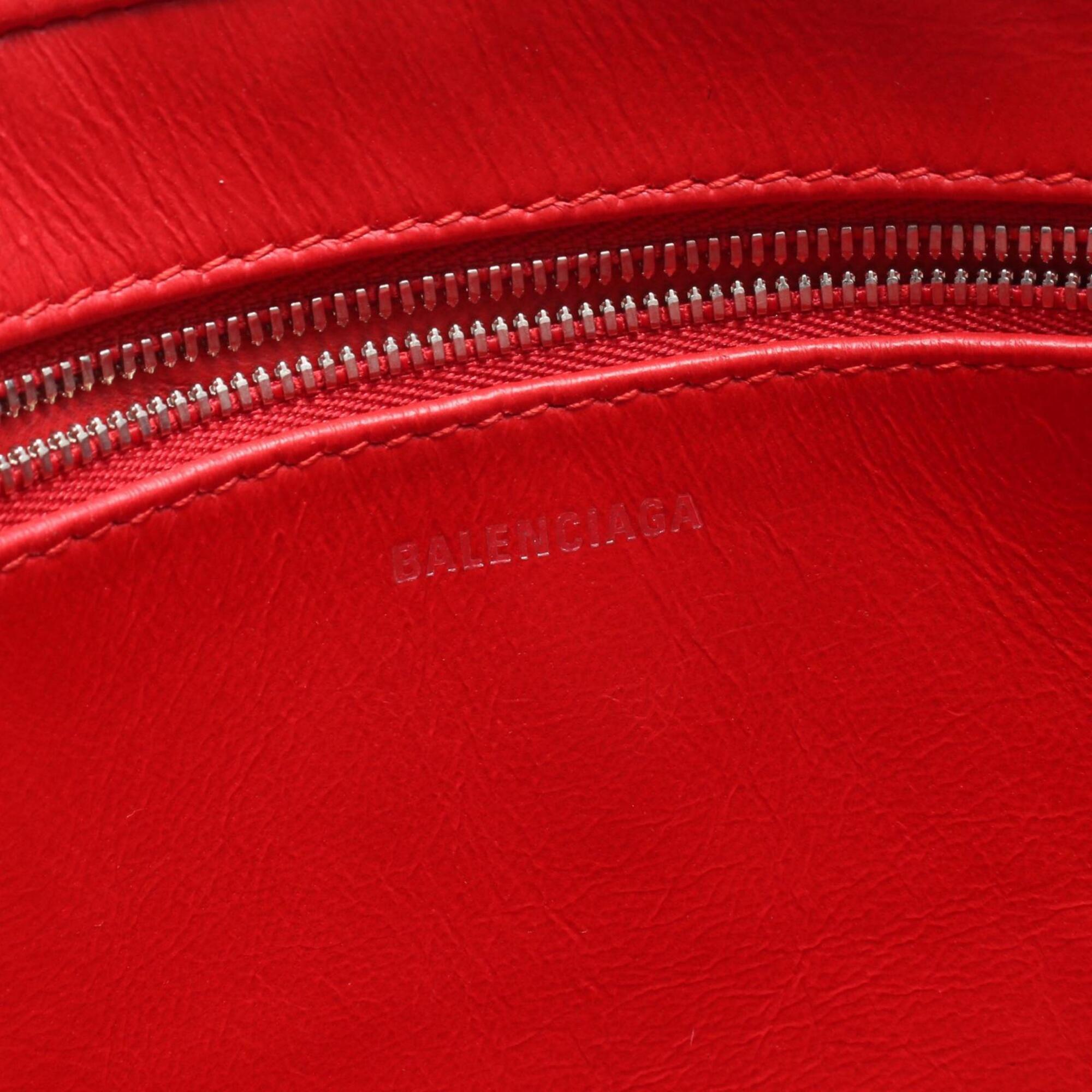 Balenciaga Black Leather Hand