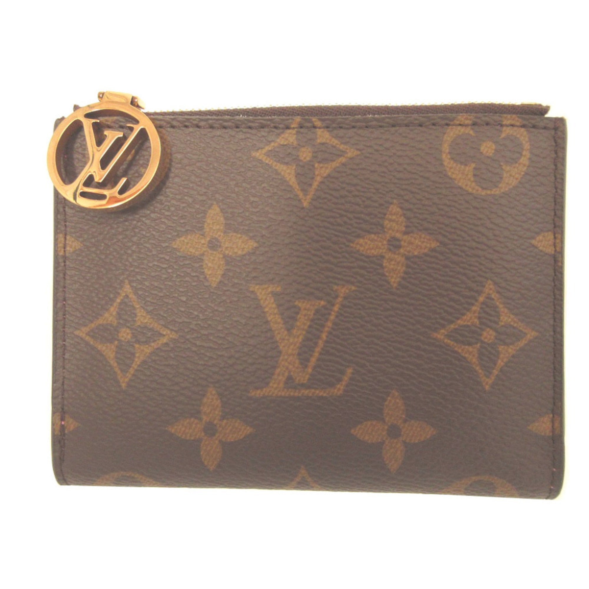 Louis Vuitton Brown Monogram Pink Monogram Wallet