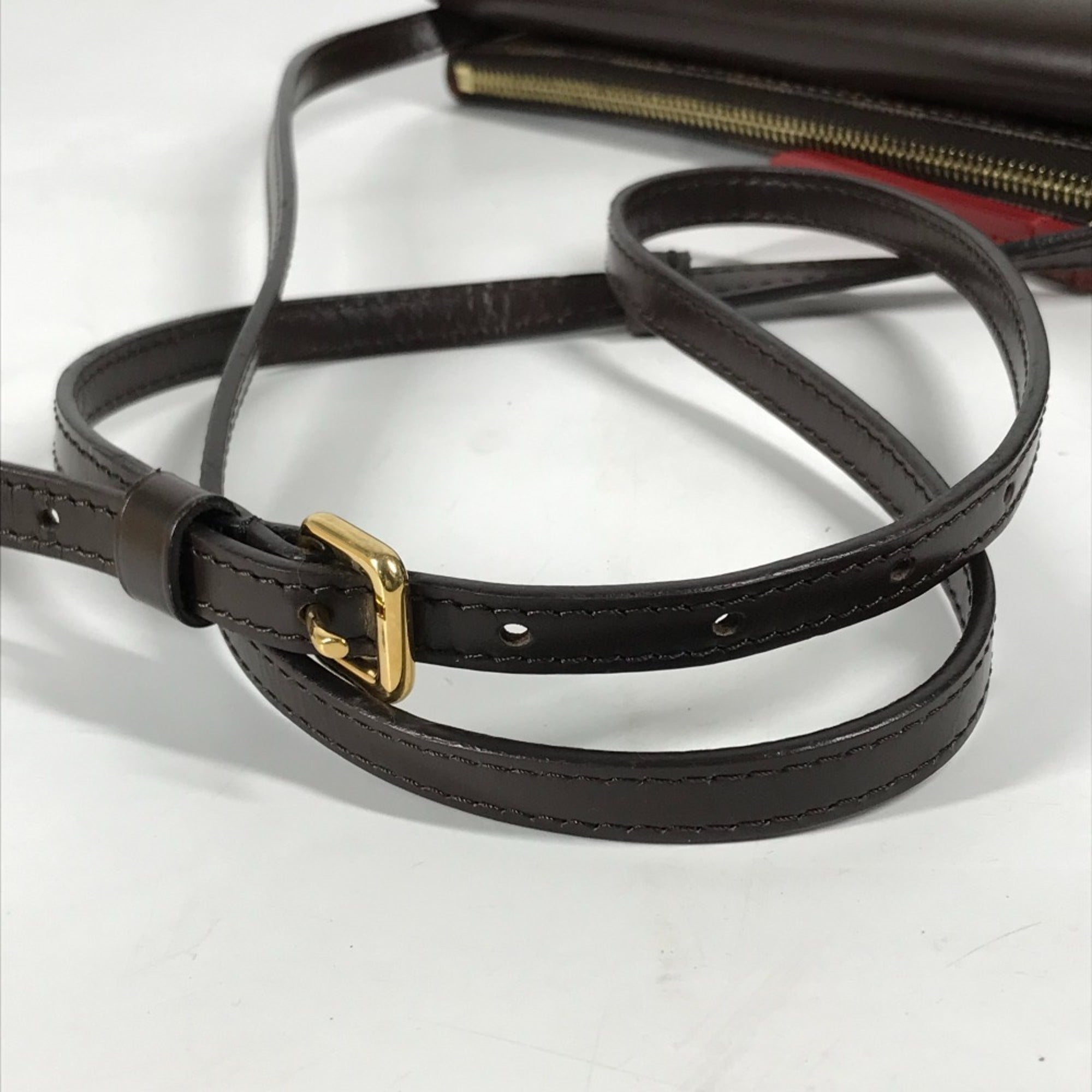 Louis Vuitton Brown Ebene Damier Canvas Pochette Shoulder Bag