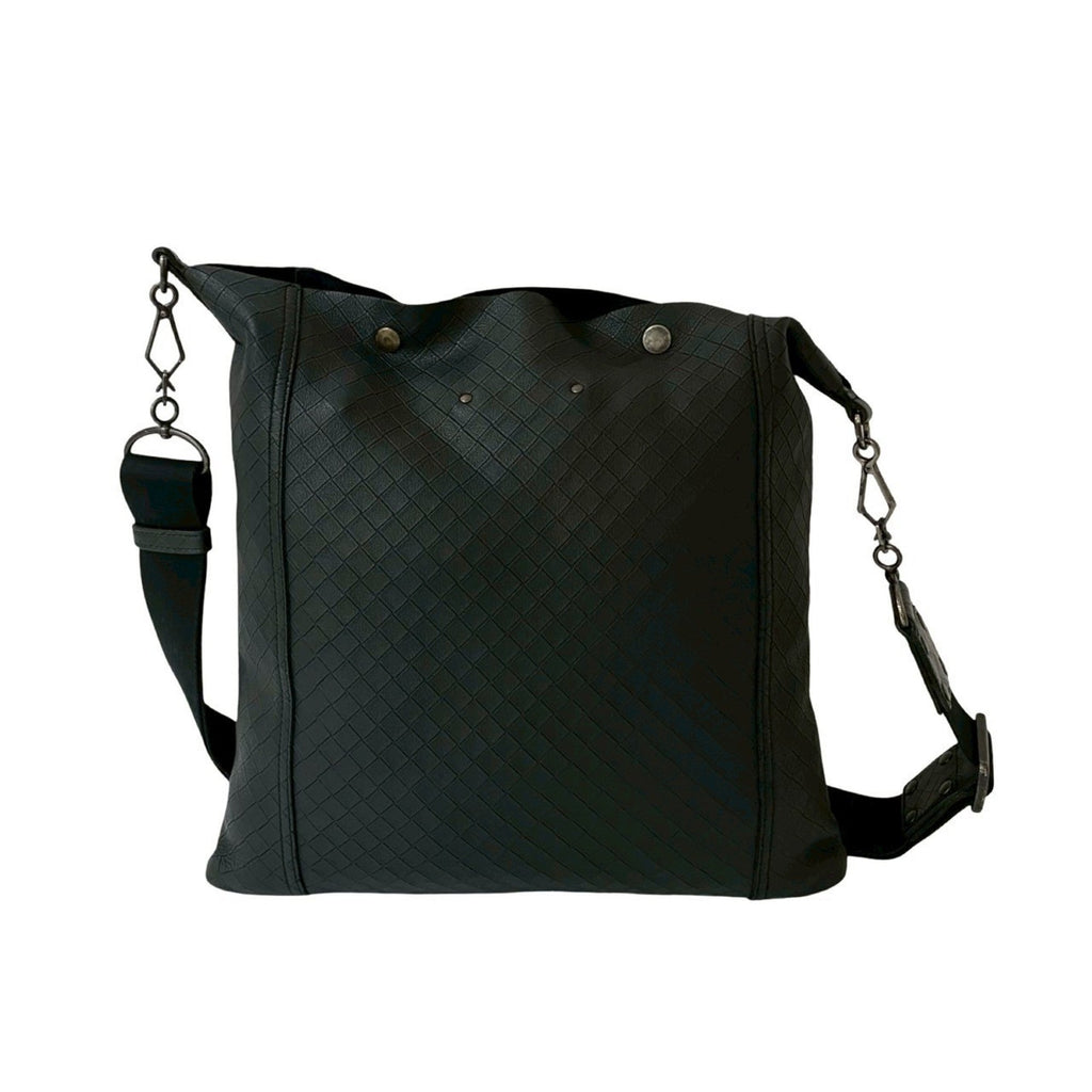 Bottega Veneta Black Leather Shoulder Bag