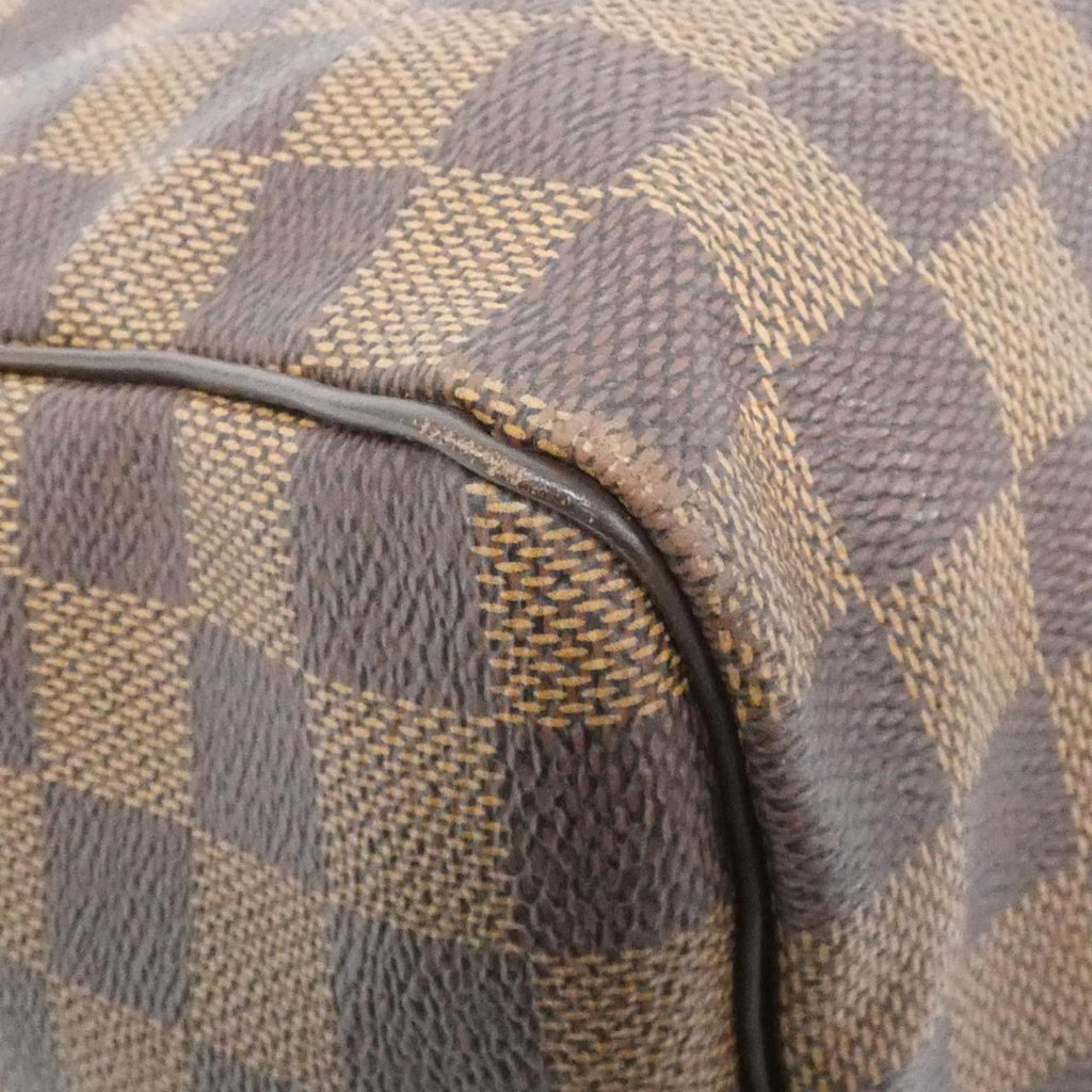Louis Vuitton Ebene Coated Canvas Boston Bag