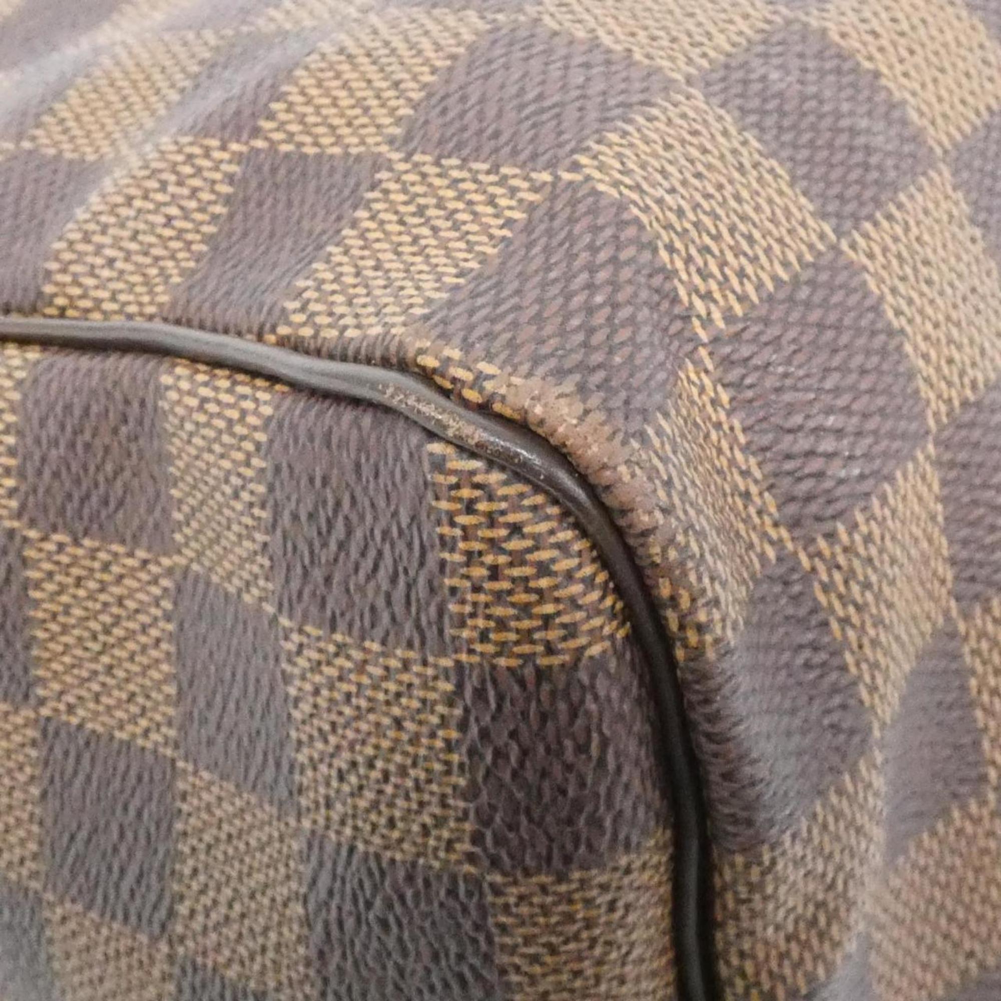 Louis Vuitton Ebene Coated Canvas Boston Bag