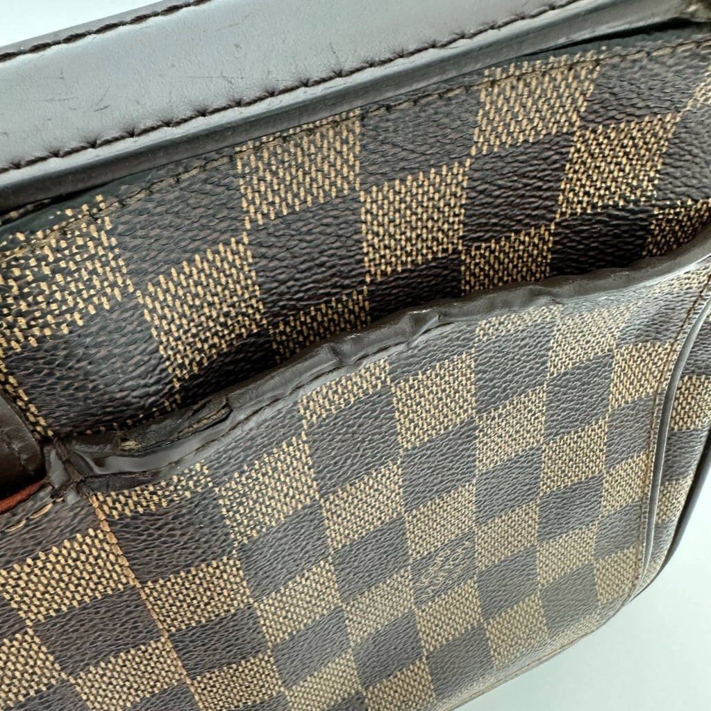 Louis Vuitton Damier Brown Ebene Damier Canvas Shoulder Bag