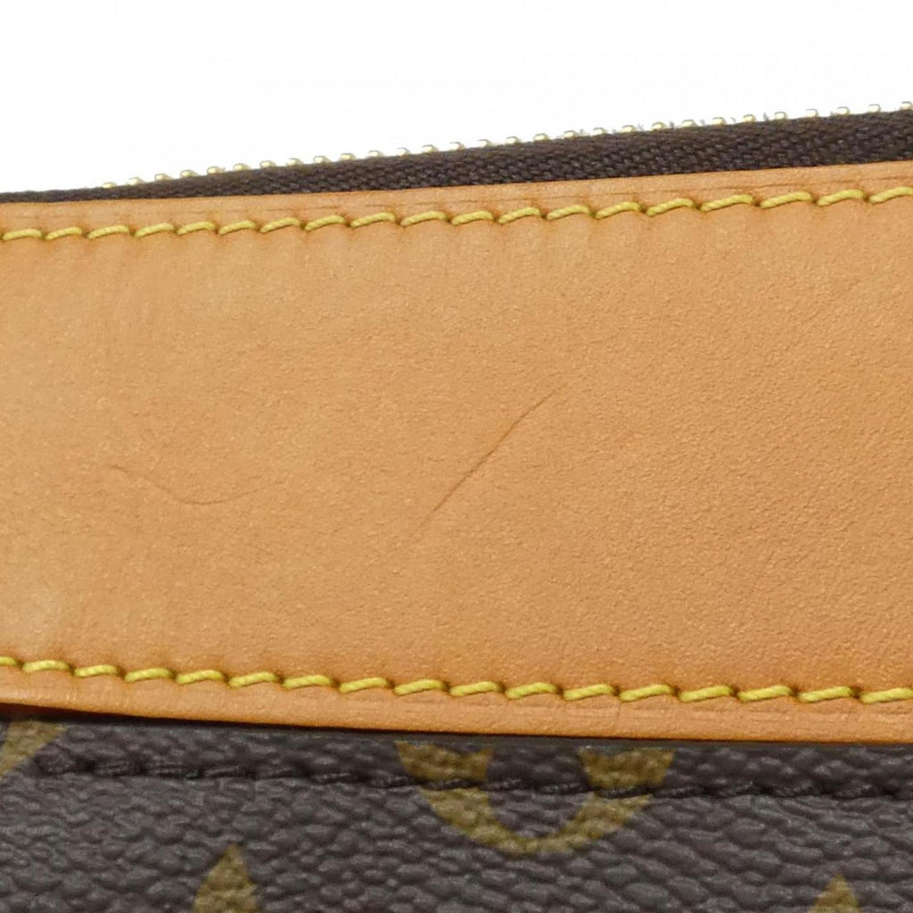 Louis Vuitton Monogram Marron Coated Canvas Pochette