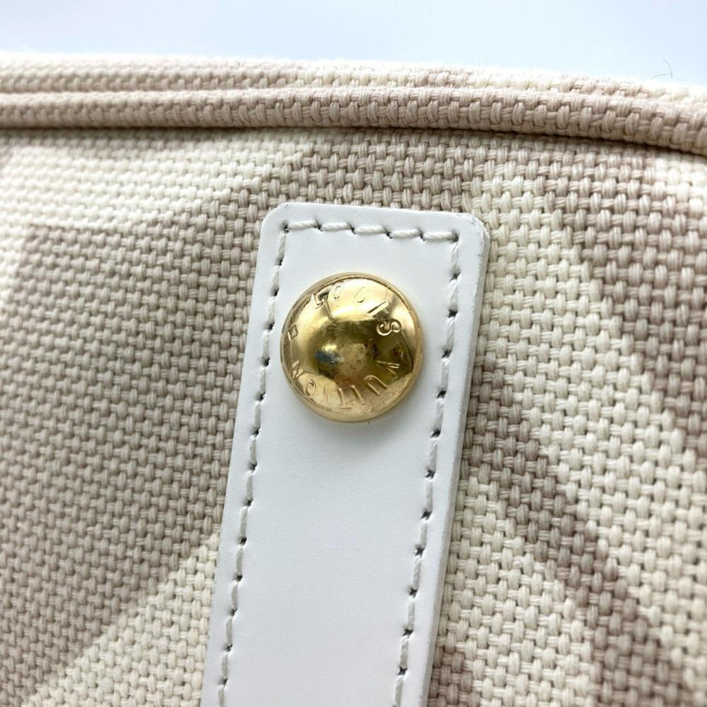 Louis Vuitton Sable Canvas Tote Bag