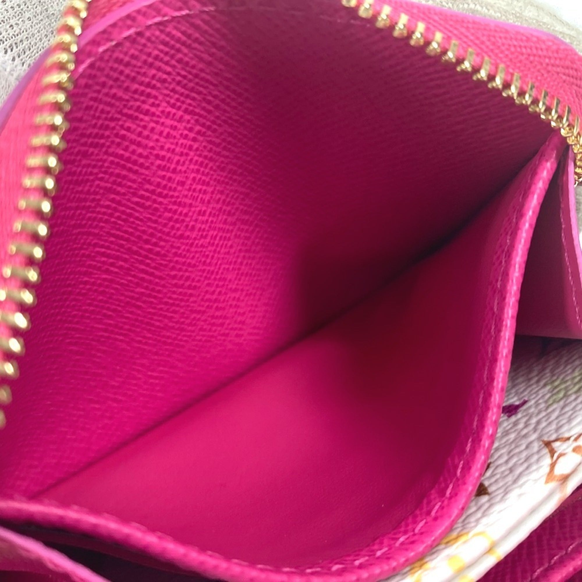 Louis Vuitton Pink Epi Leather Long Wallet