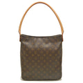 Louis Vuitton Monogram Brown Pvc Shoulder Bag