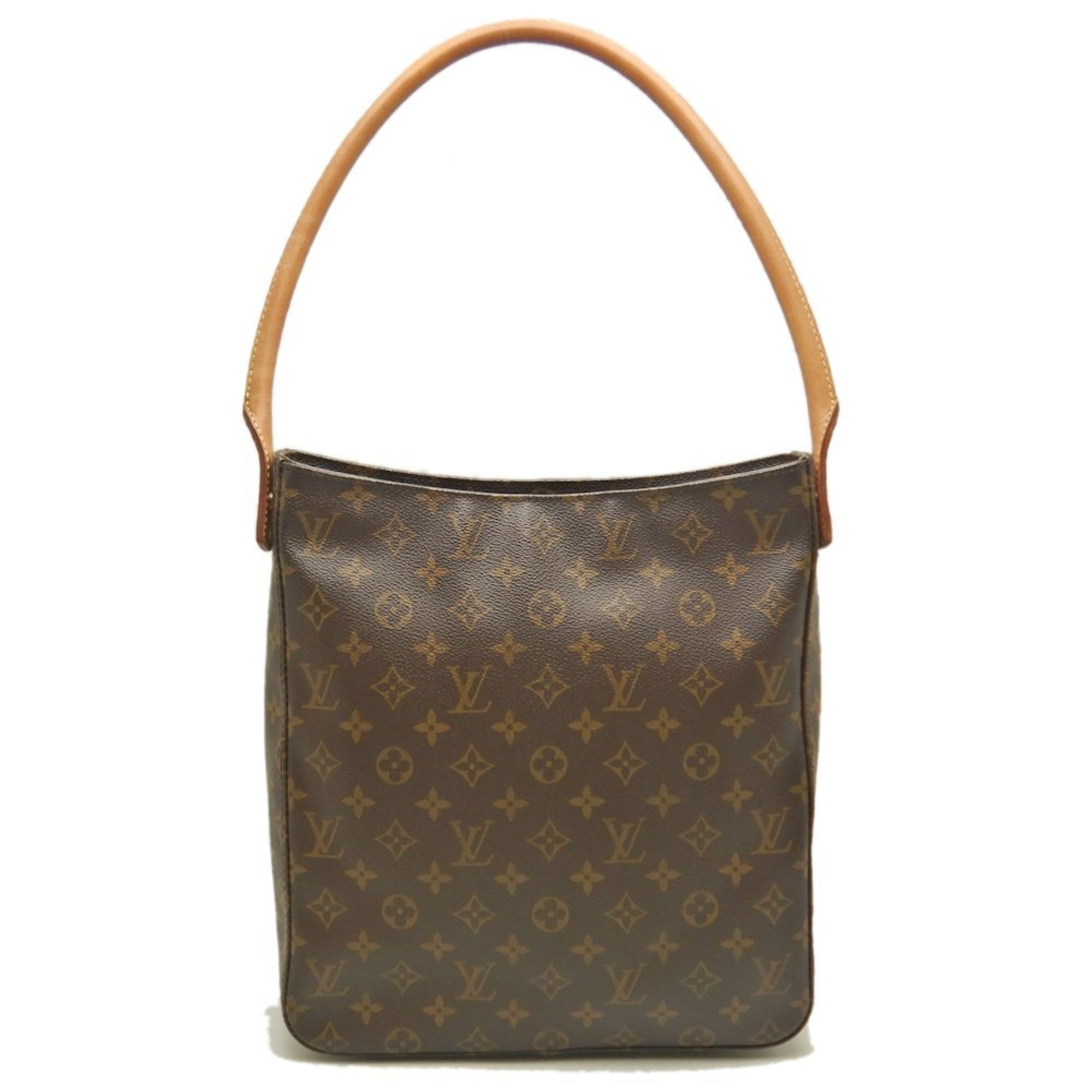 Louis Vuitton Monogram Brown Pvc Shoulder Bag