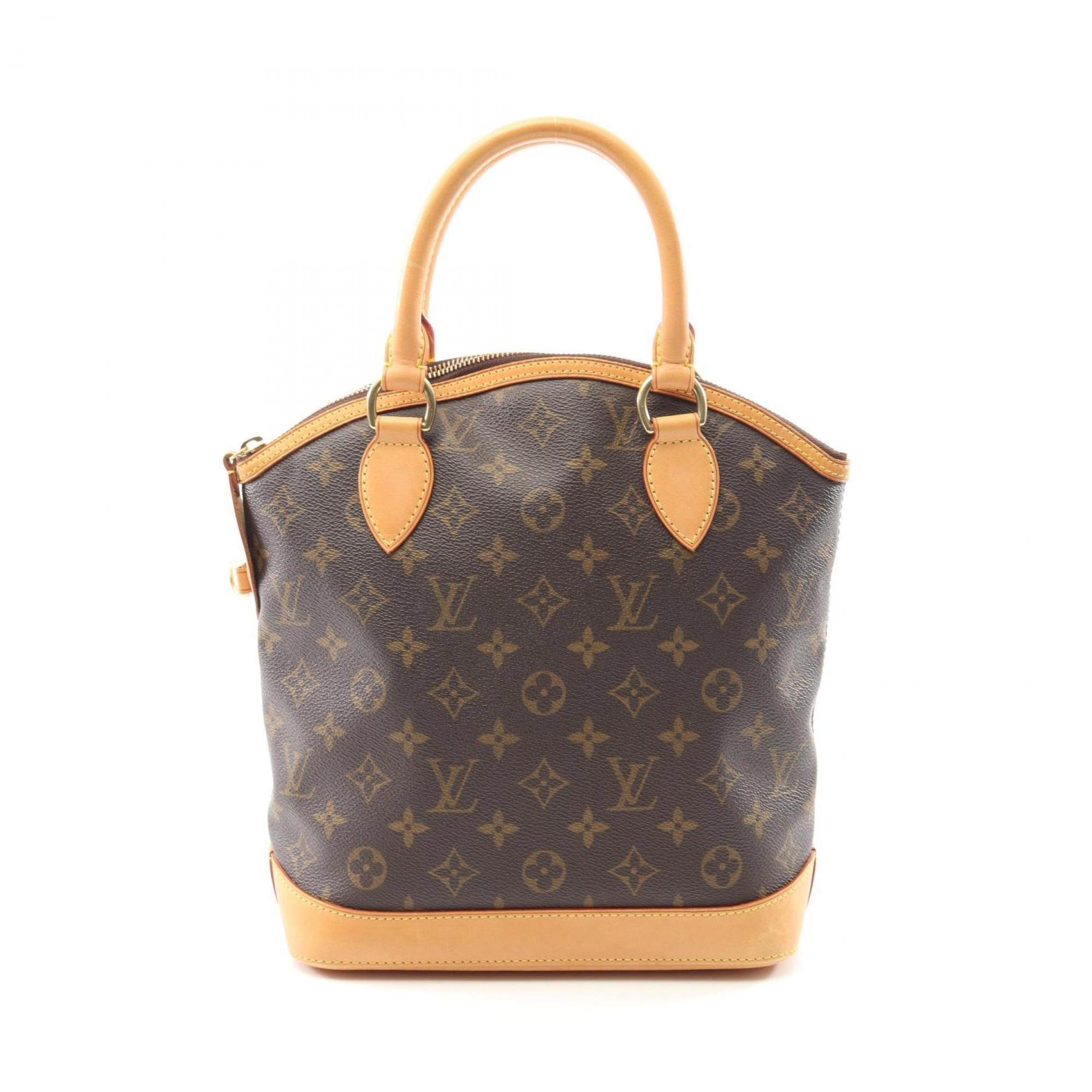 Louis Vuitton Brown Monogram Coated Canvas Handbag