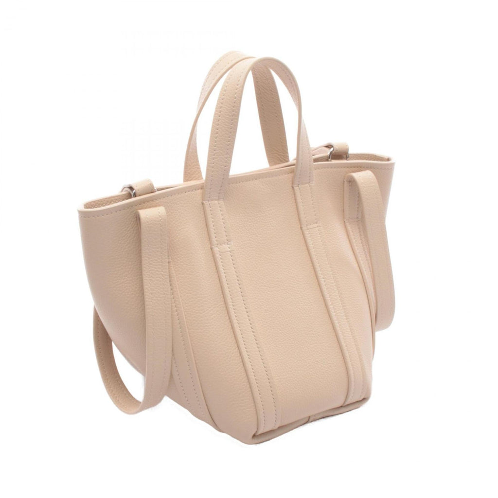 Balenciaga Ivory Leather Hand