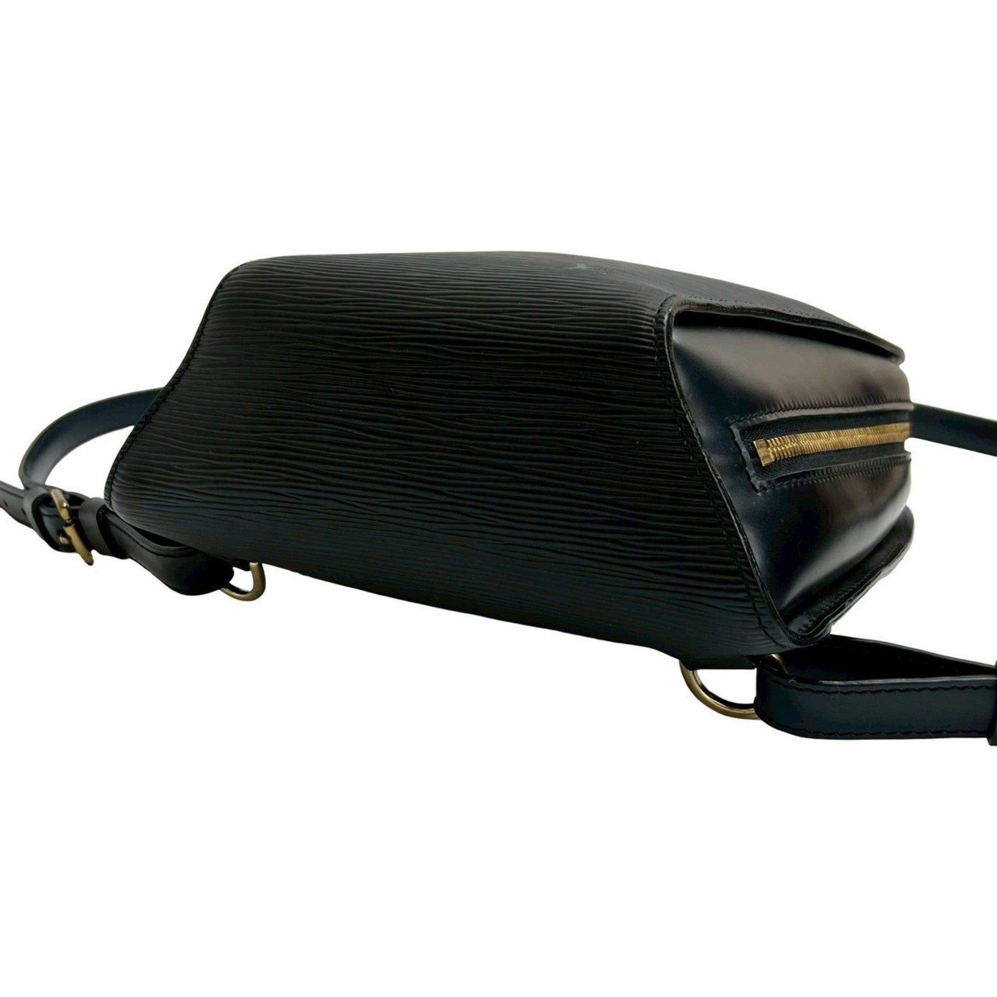 Louis Vuitton Black Epi Leather Backpack