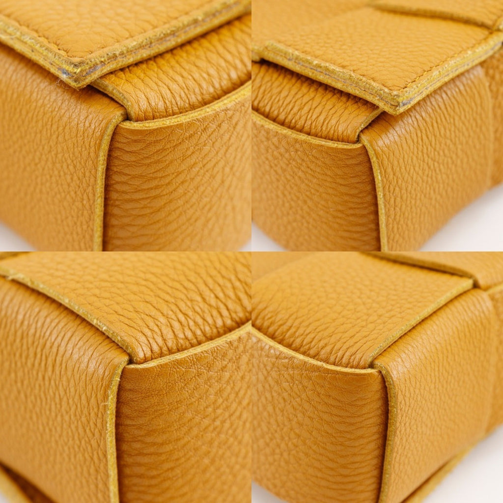 Bottega Veneta Brown Camel Leather Shoulder Bag