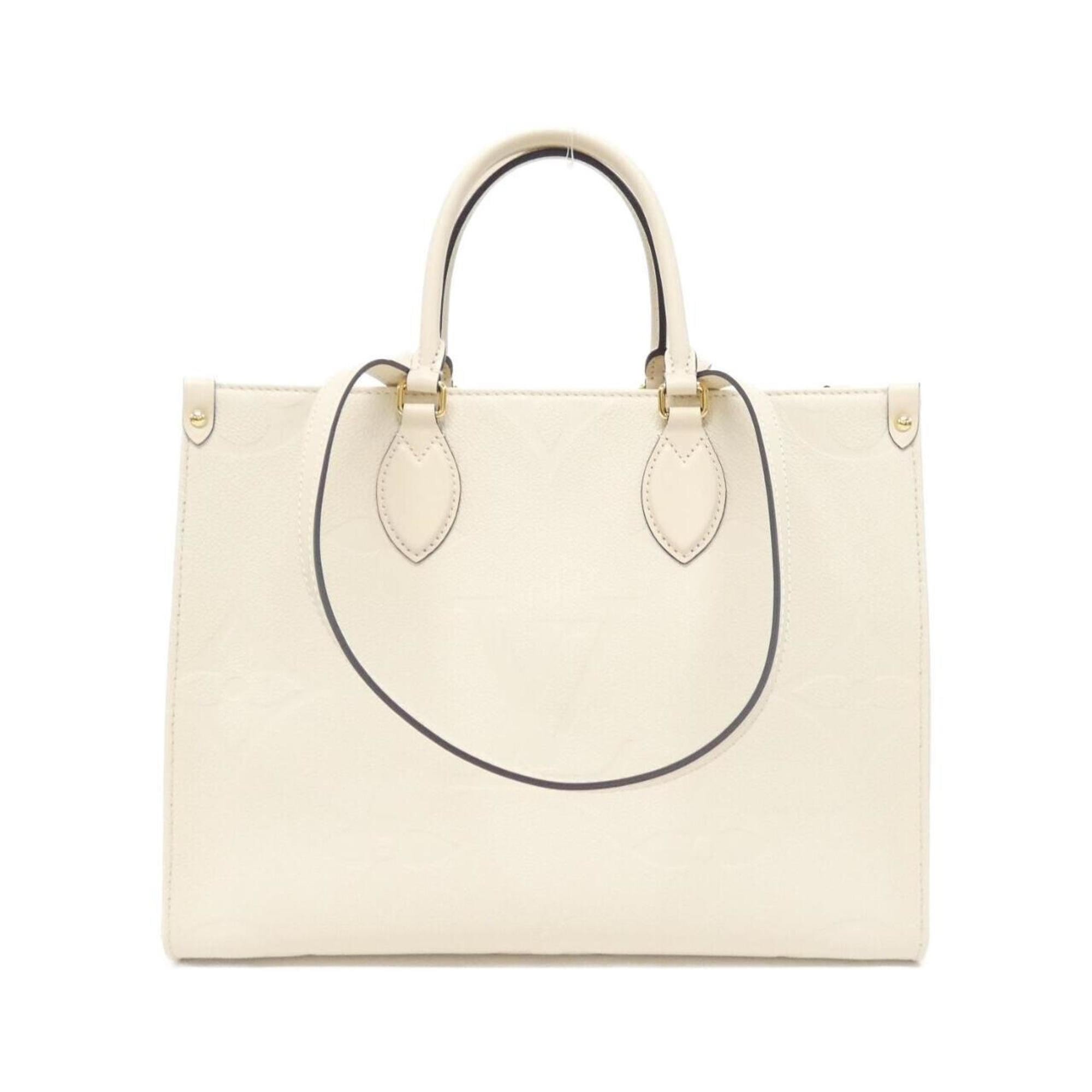 Louis Vuitton Beige Leather Handbag