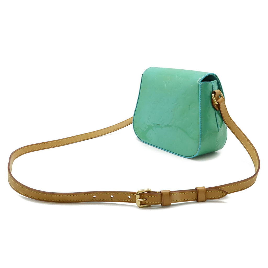 Louis Vuitton Light Blue Leather Pochette Shoulder Bag
