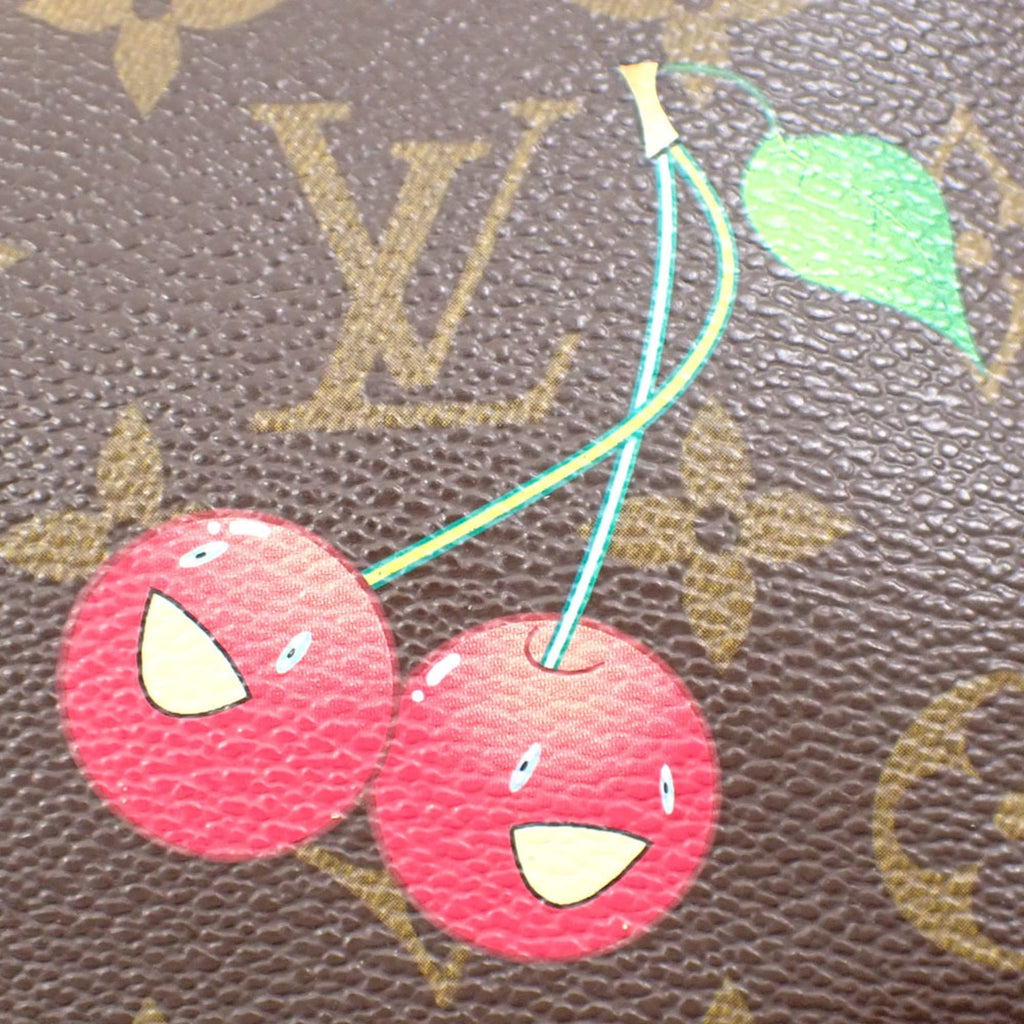 Louis Vuitton Monogram Cherry Monogram Pochette Pouch