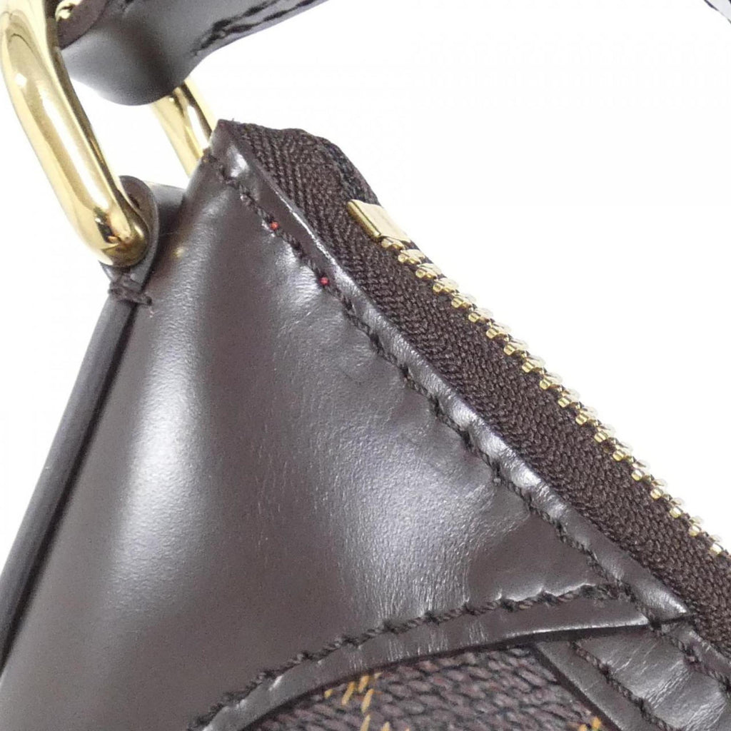 Louis Vuitton Brown Coated Canvas Shoulder Bag