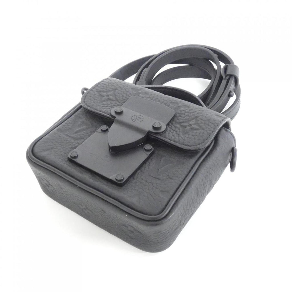 Louis Vuitton Taurillon Black Leather Shoulder Bag