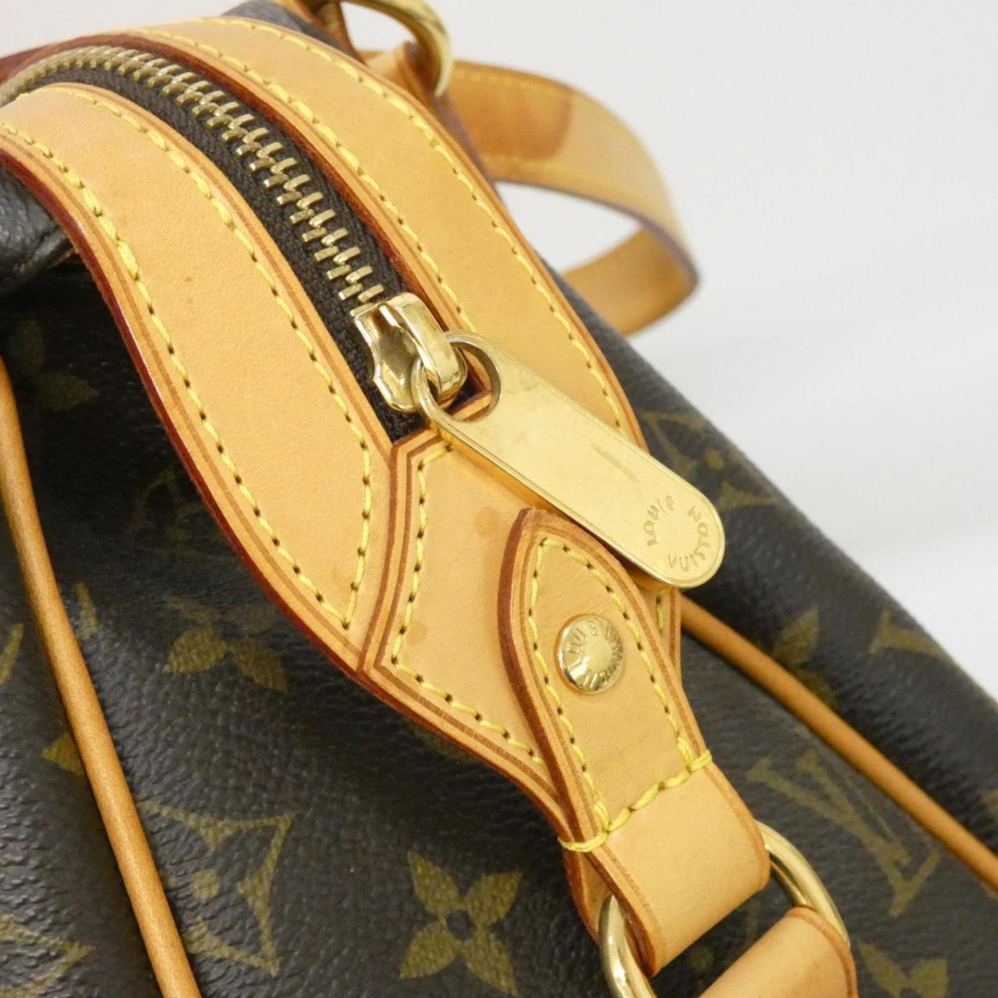 Louis Vuitton Marron Coated Canvas Shoulder Bag