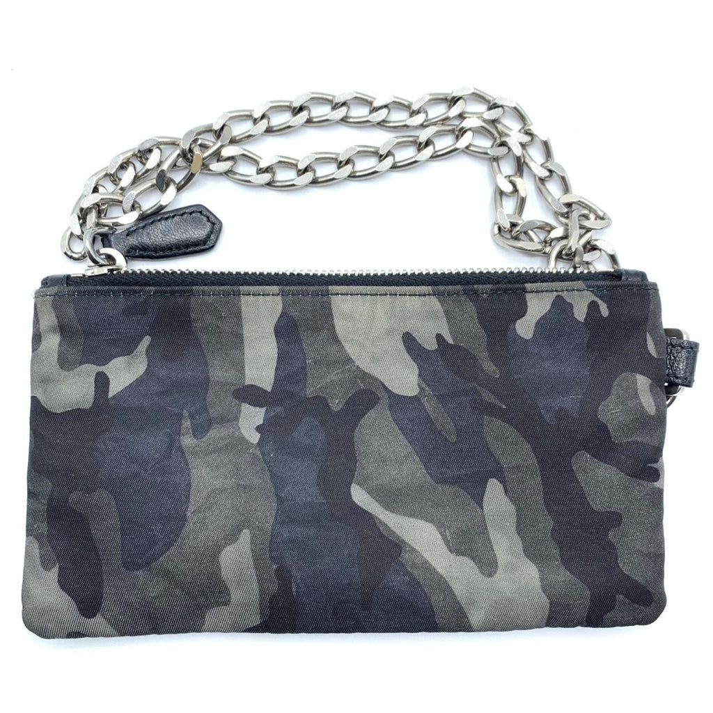 Prada Camouflage Nylon Coin Purse/Coin Case