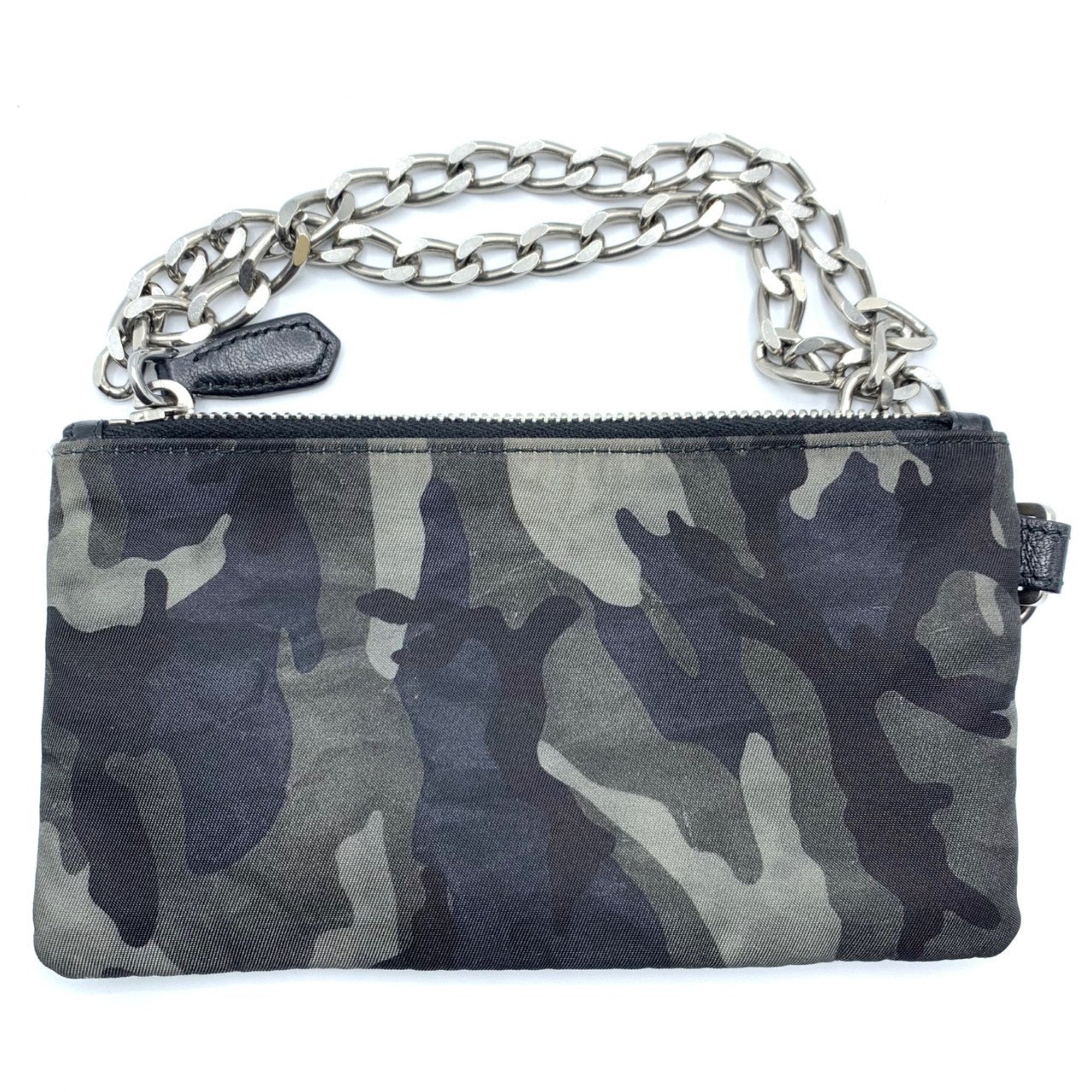 Prada Camouflage Nylon Coin Purse/Coin Case