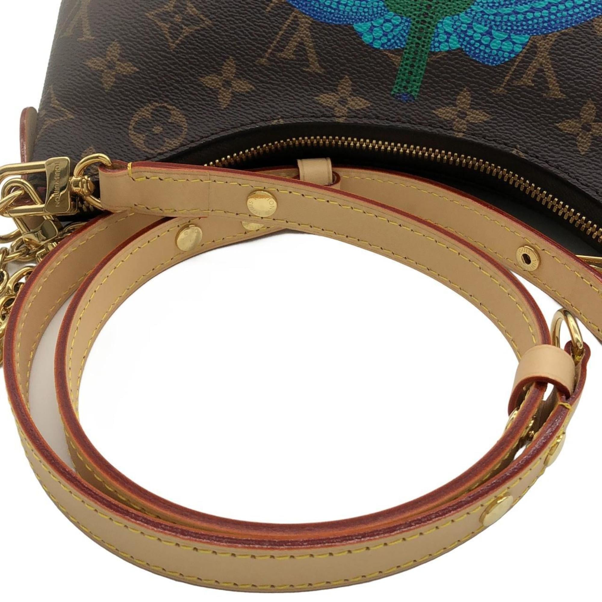 Louis Vuitton Marron Coated Canvas Shoulder Bag