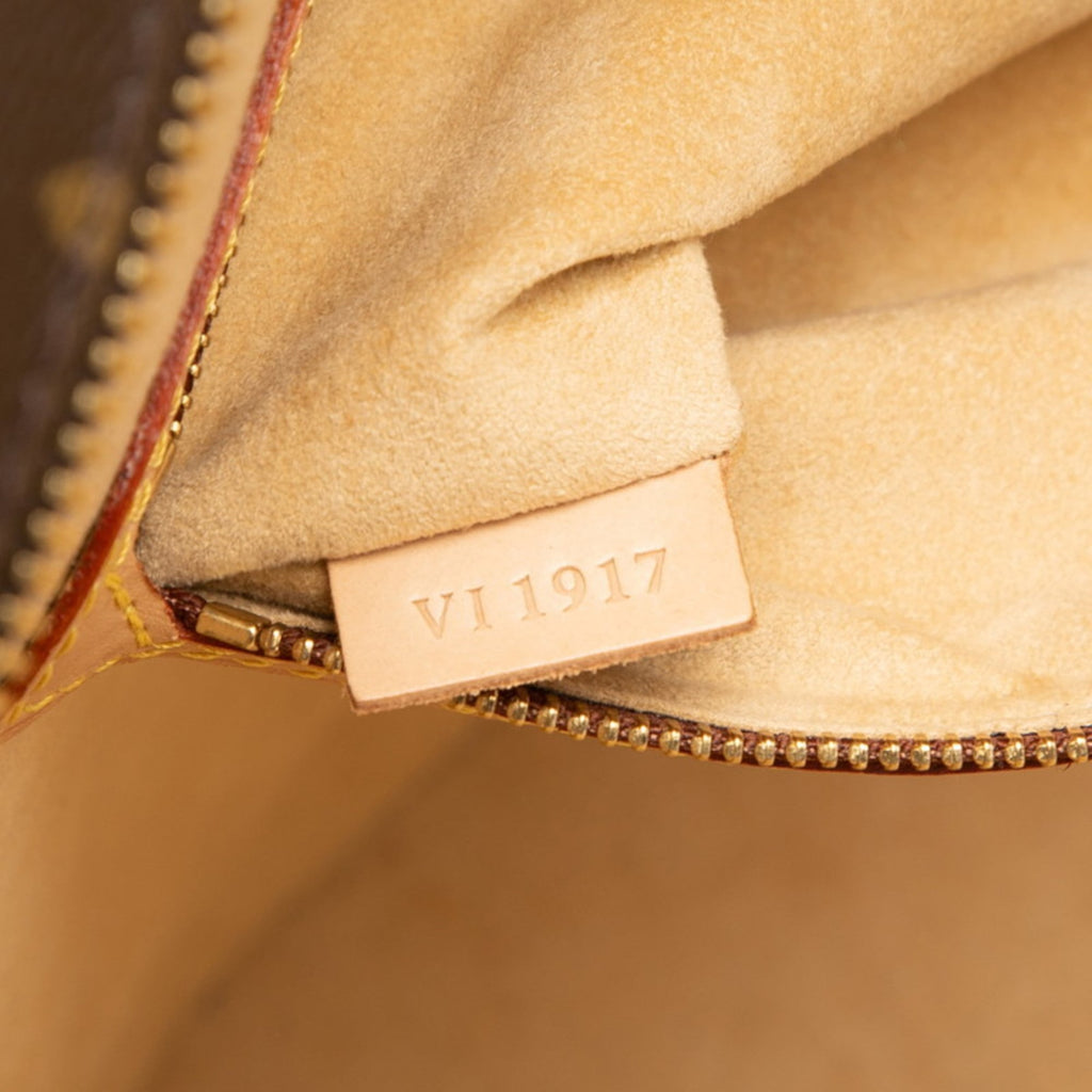 Louis Vuitton Brown Monogram Pvc Leather Tote Bag