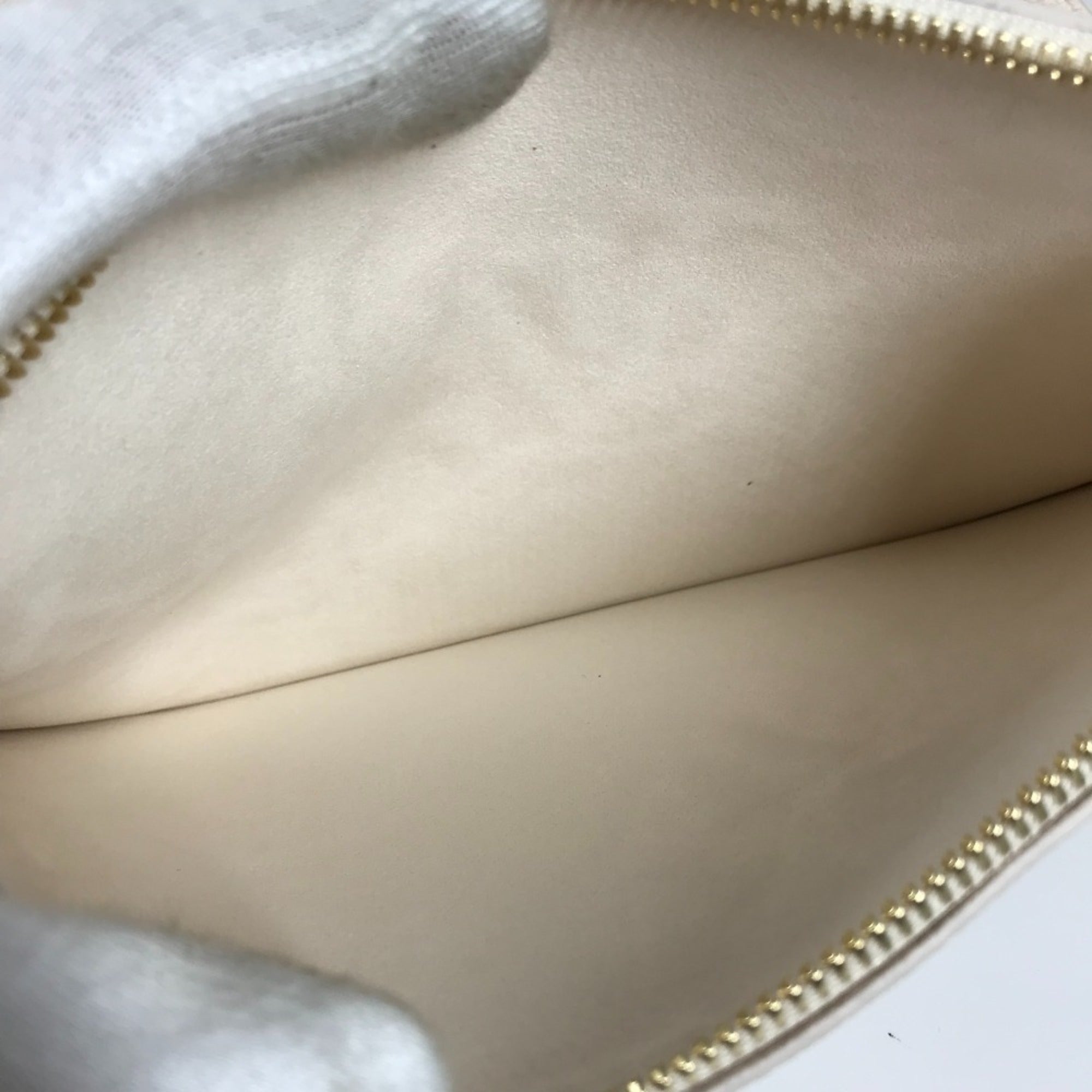 Louis Vuitton Beige Monogram Empreinte Pouch Shoulder Bag Tote Bag