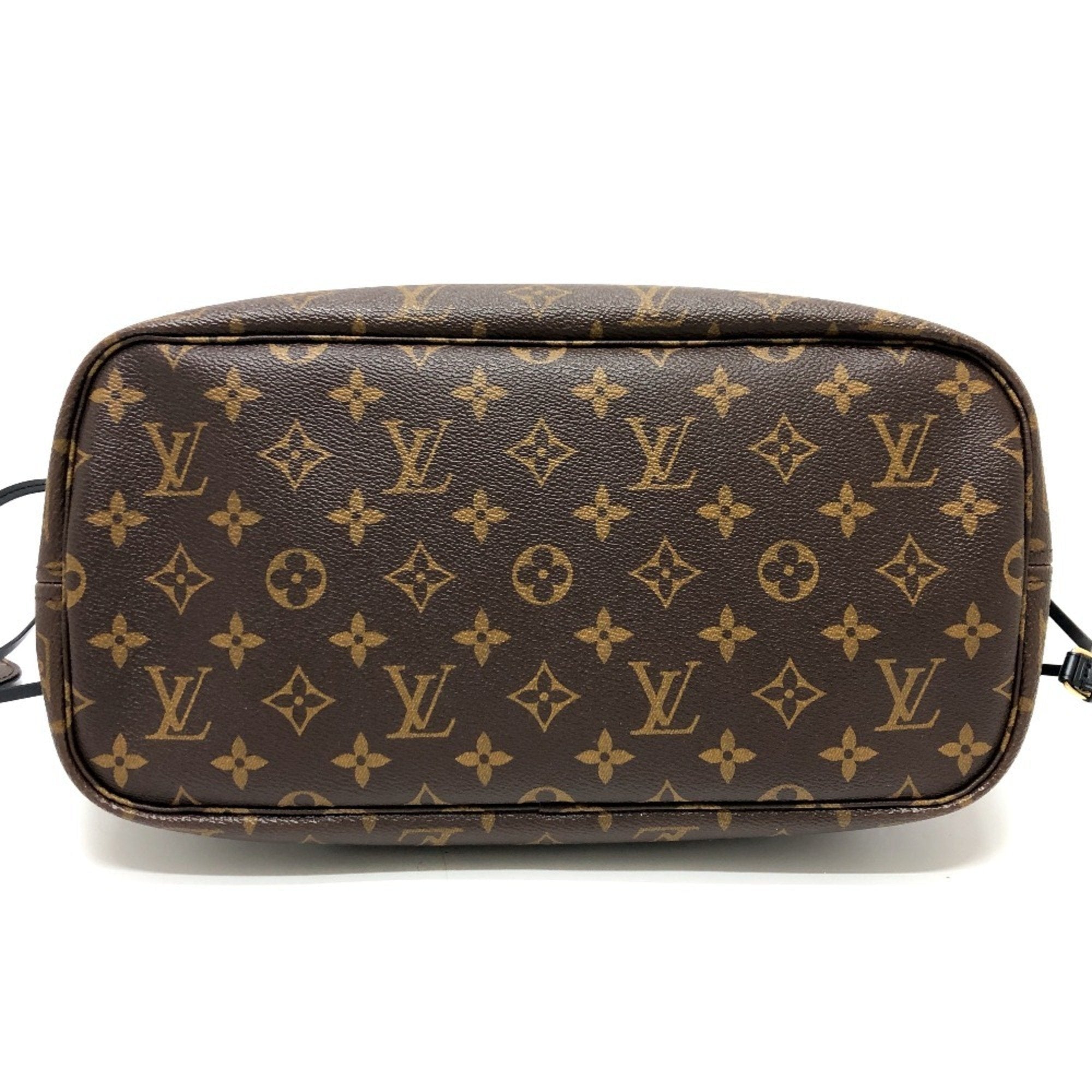 Louis Vuitton Brown Monogram Canvas Pouch Tote Bag