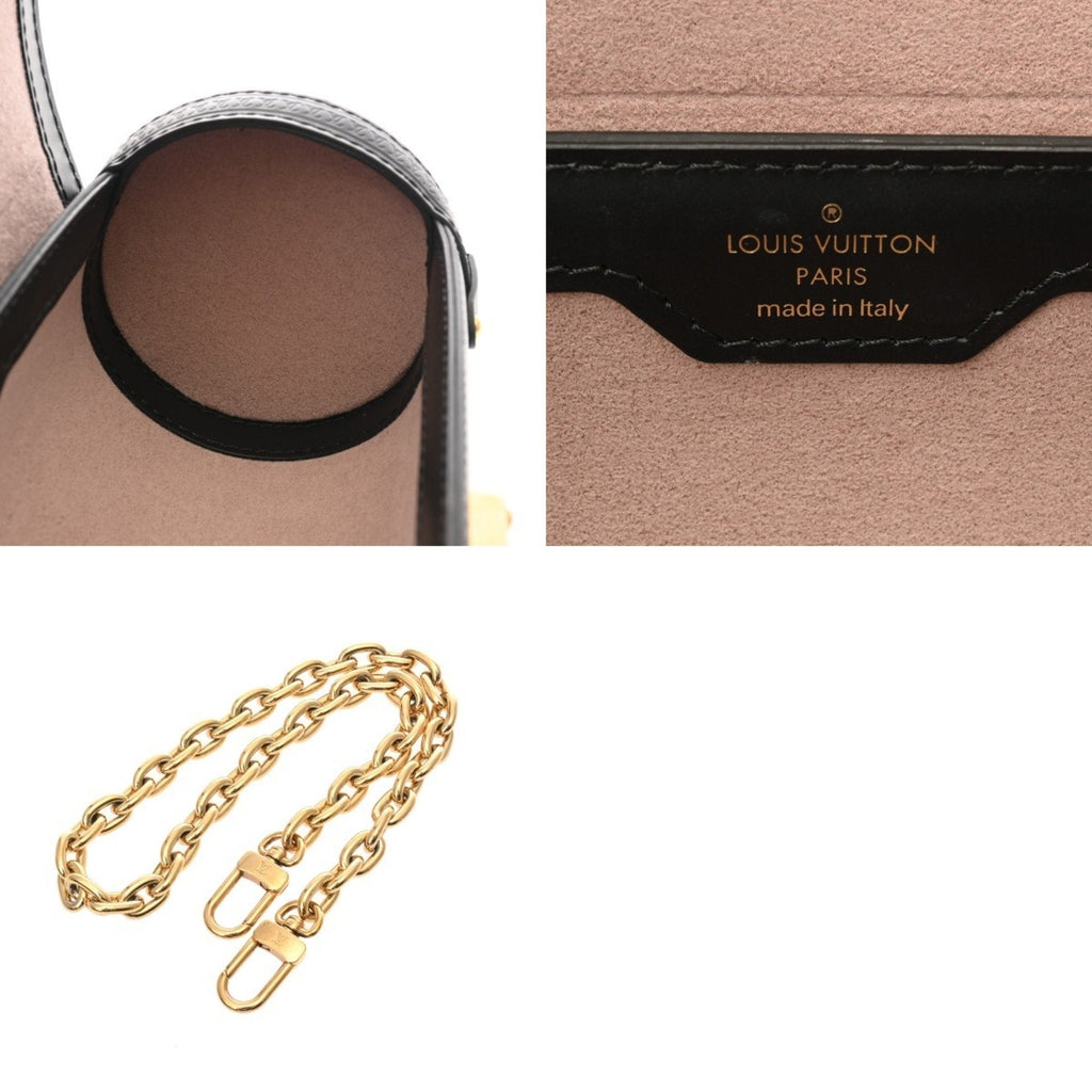 Louis Vuitton Noir Epi Leather Shoulder Bag