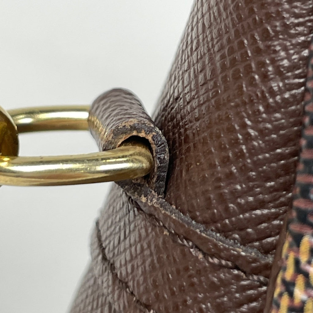 Louis Vuitton Brown Damier Canvas Pouch