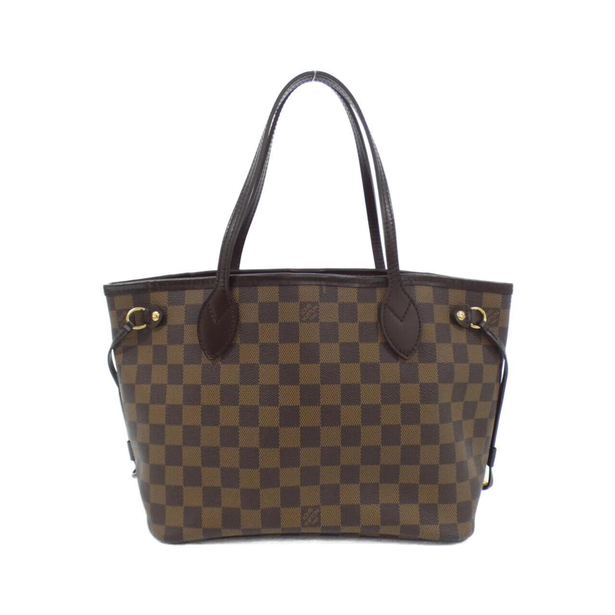 Louis Vuitton Ebene Coated Canvas Handbag