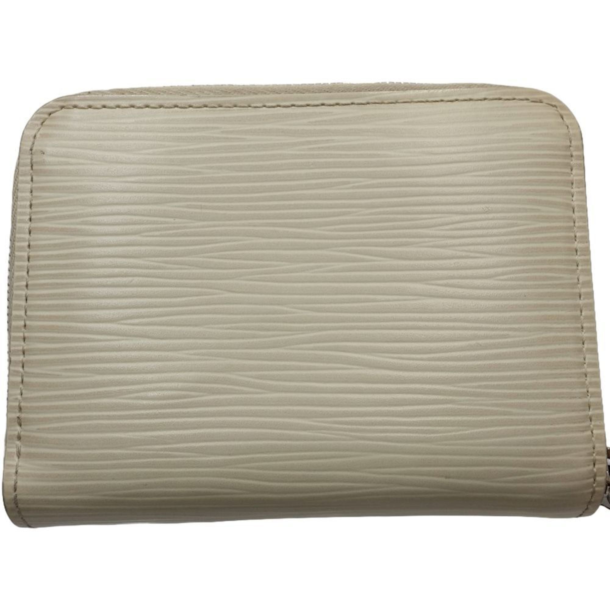Louis Vuitton Lv Off White Epi Leather Coin Purse/Coin Case