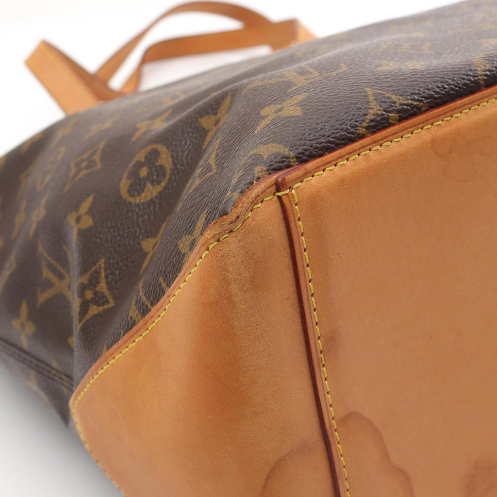 Louis Vuitton Brown Coated Canvas Pvc Leather Monogram Tote Bag