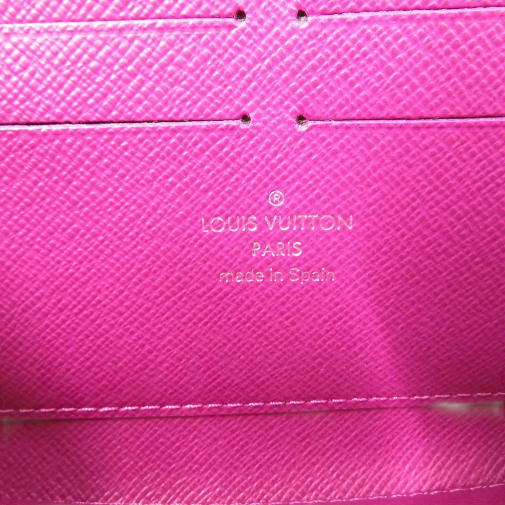 Louis Vuitton Purple Epi Leather Long Wallet