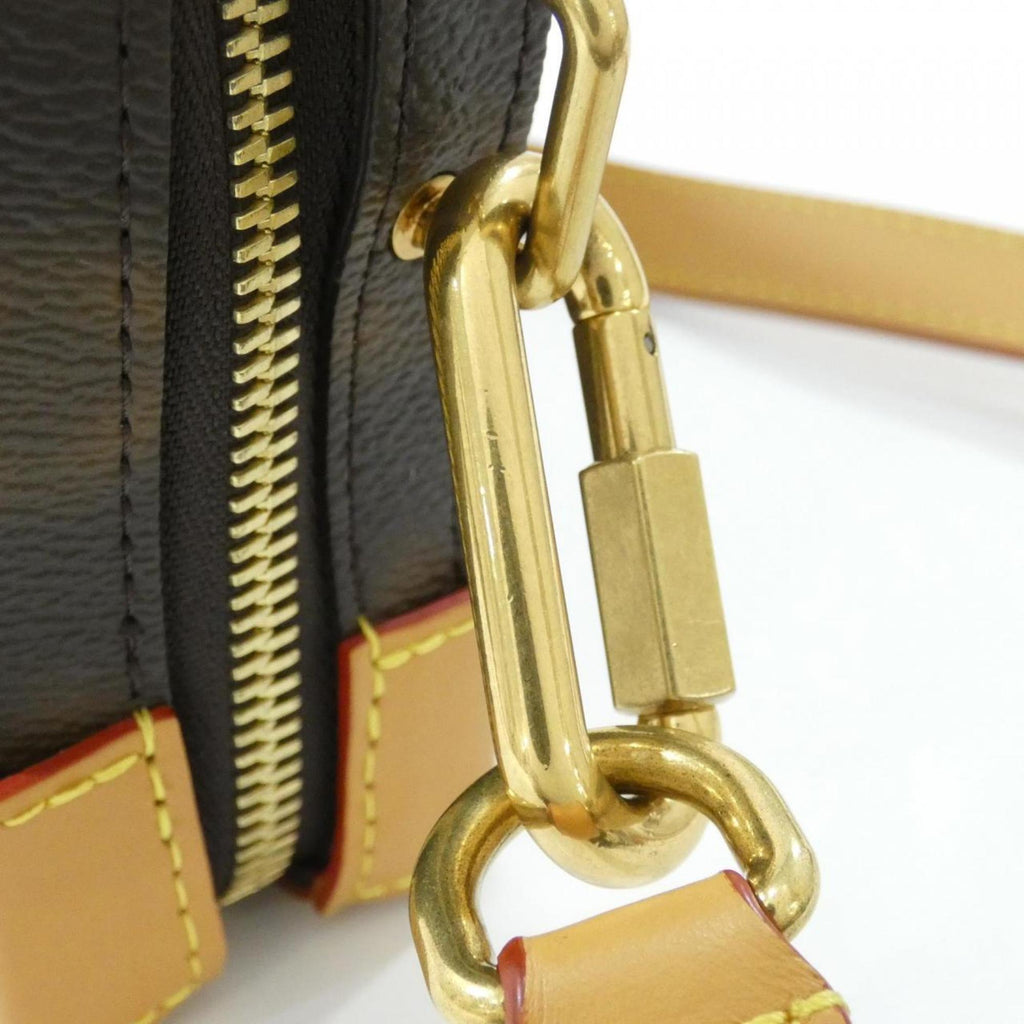 Louis Vuitton Marron Coated Canvas Shoulder Bag