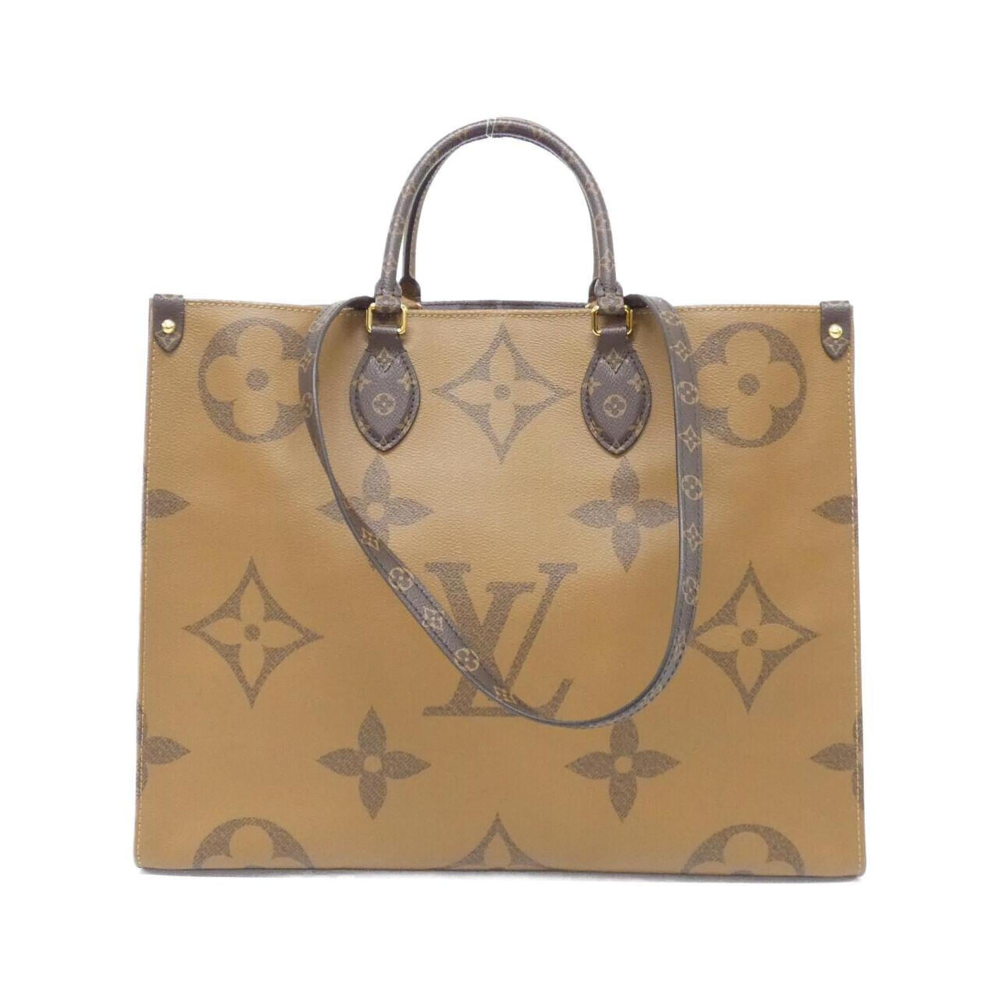 Louis Vuitton Monogram Marron Coated Canvas Handbag