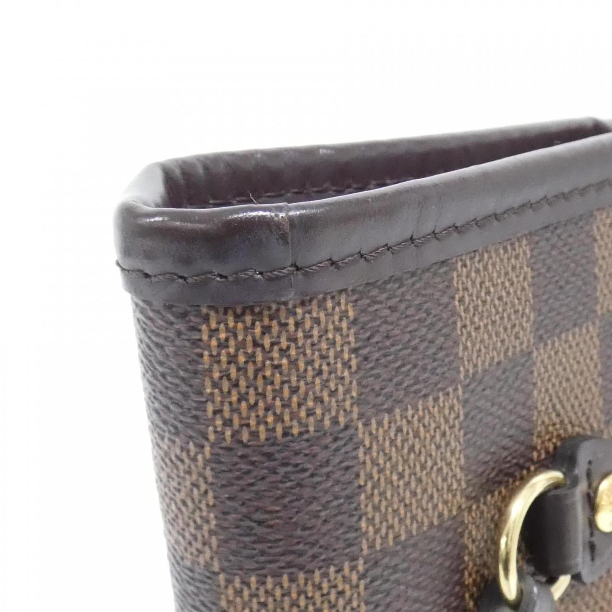 Louis Vuitton Ebene Coated Canvas Handbag Pouch