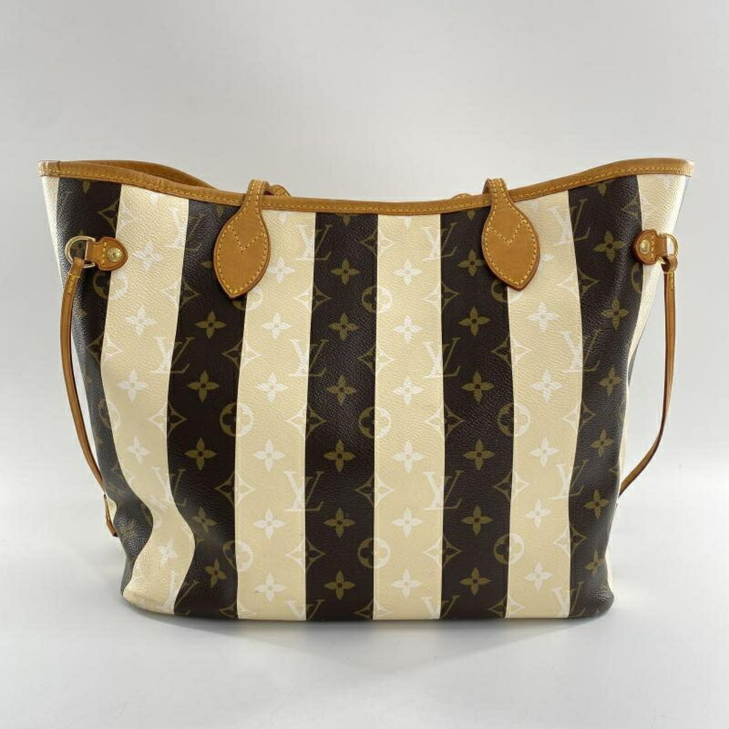 Louis Vuitton Beige Brown Monogram Rayures Tote Bag