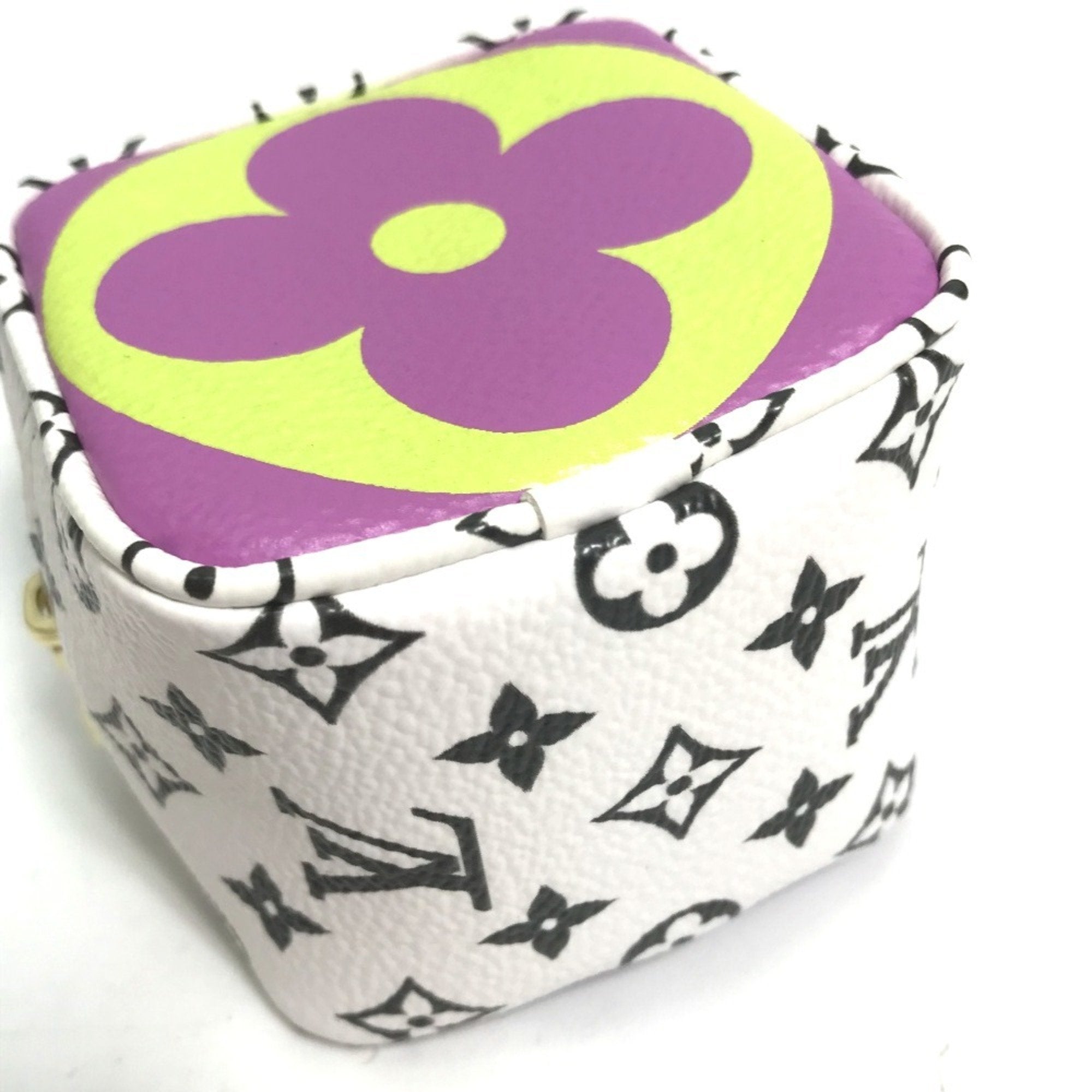 Louis Vuitton Monogram Monogram Pink Yellow Monogram Pouch