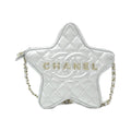 Chanel Silver Shoulder Bag