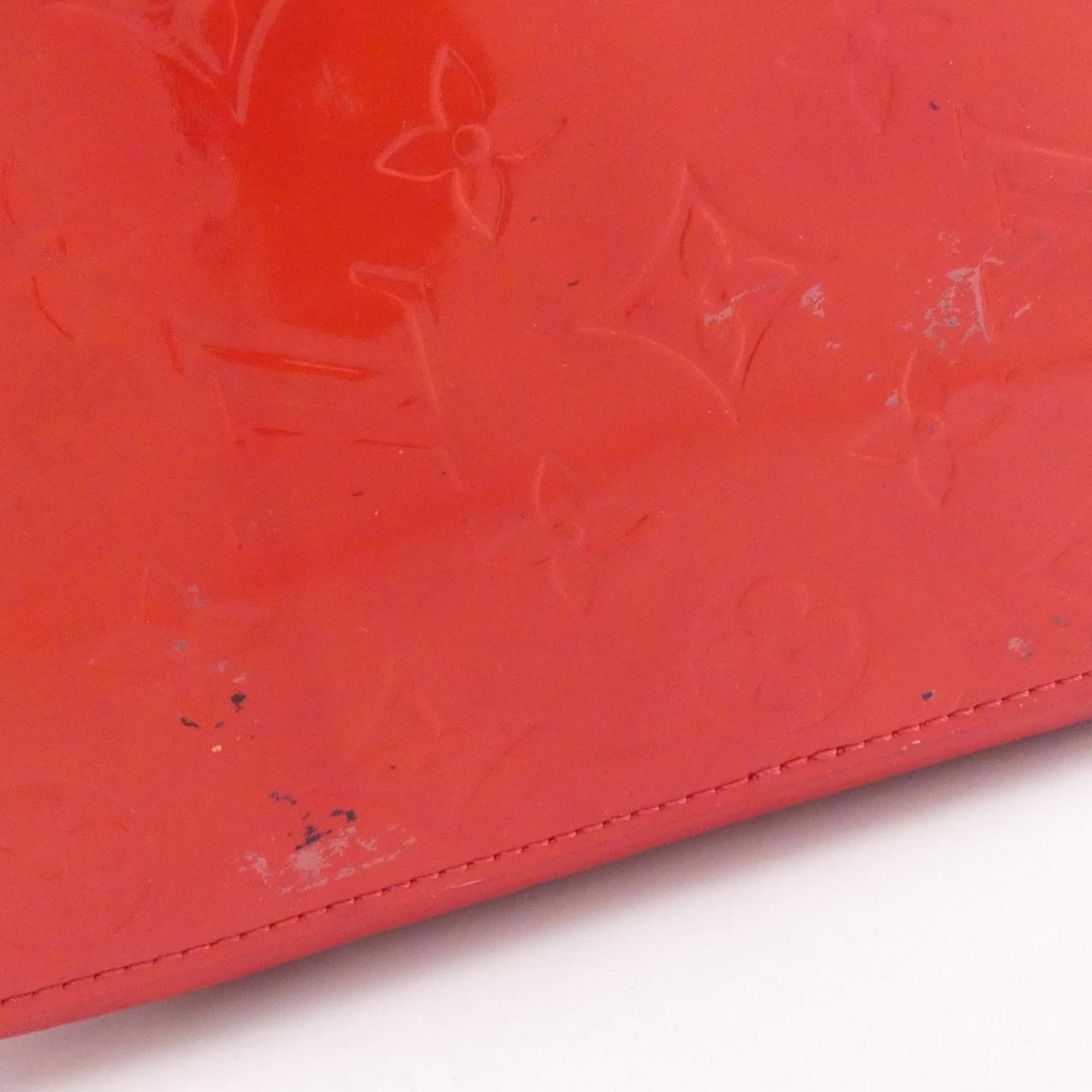 Louis Vuitton Red Color Leather Handbag