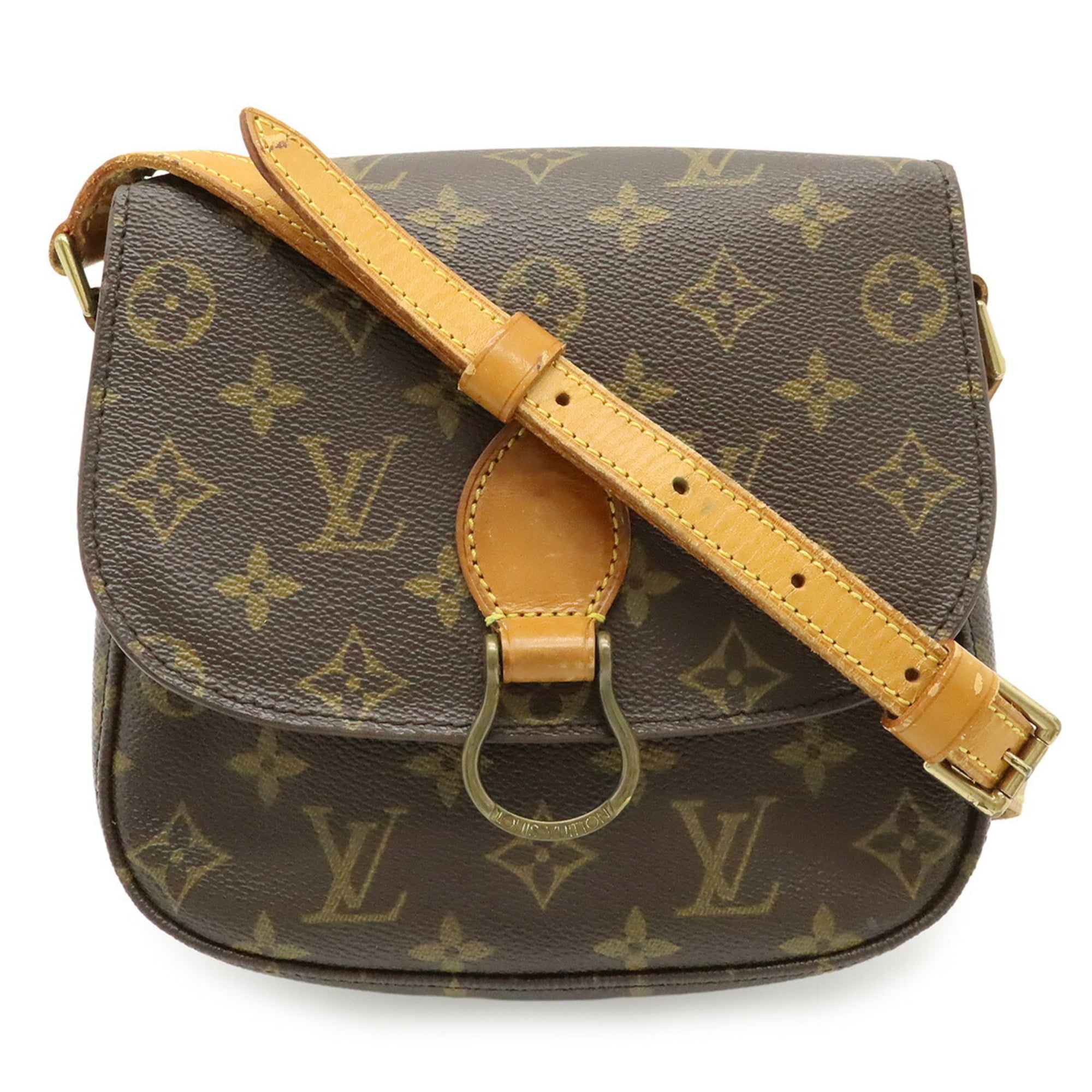 Louis Vuitton Brown Monogram Canvas Pvc Coated Canvas Pochette Shoulder Bag